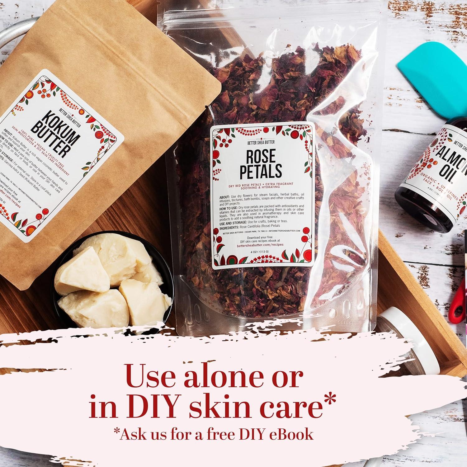 Manteca de Kokum Cruda Sin Refinar 226 g - Hidratante Puro DIY