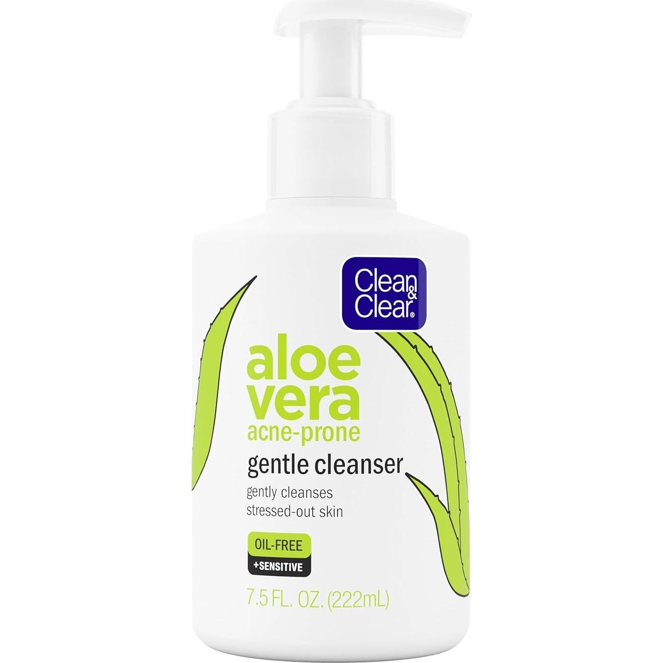 Limpiador Facial Suave Clean & Clear Aloe Vera 221.6 ml