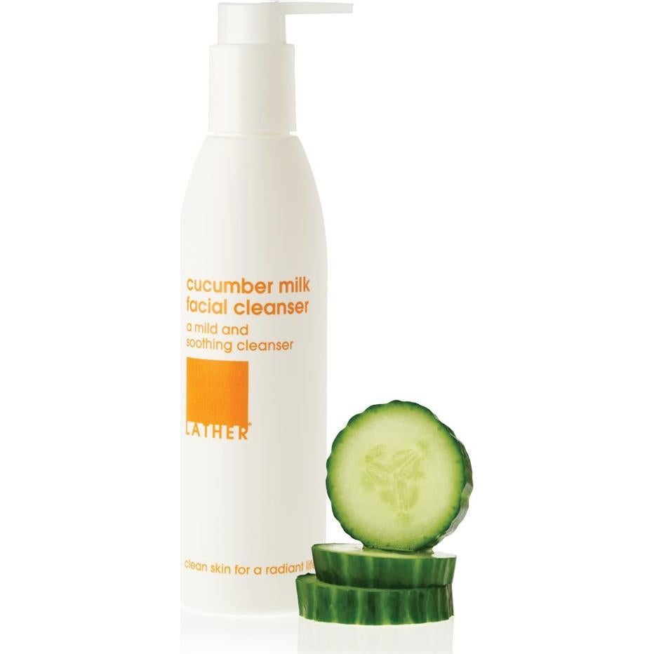 Limpiador Facial LATHER de Leche de Pepino 177 ml - Piel Mixta y Seca