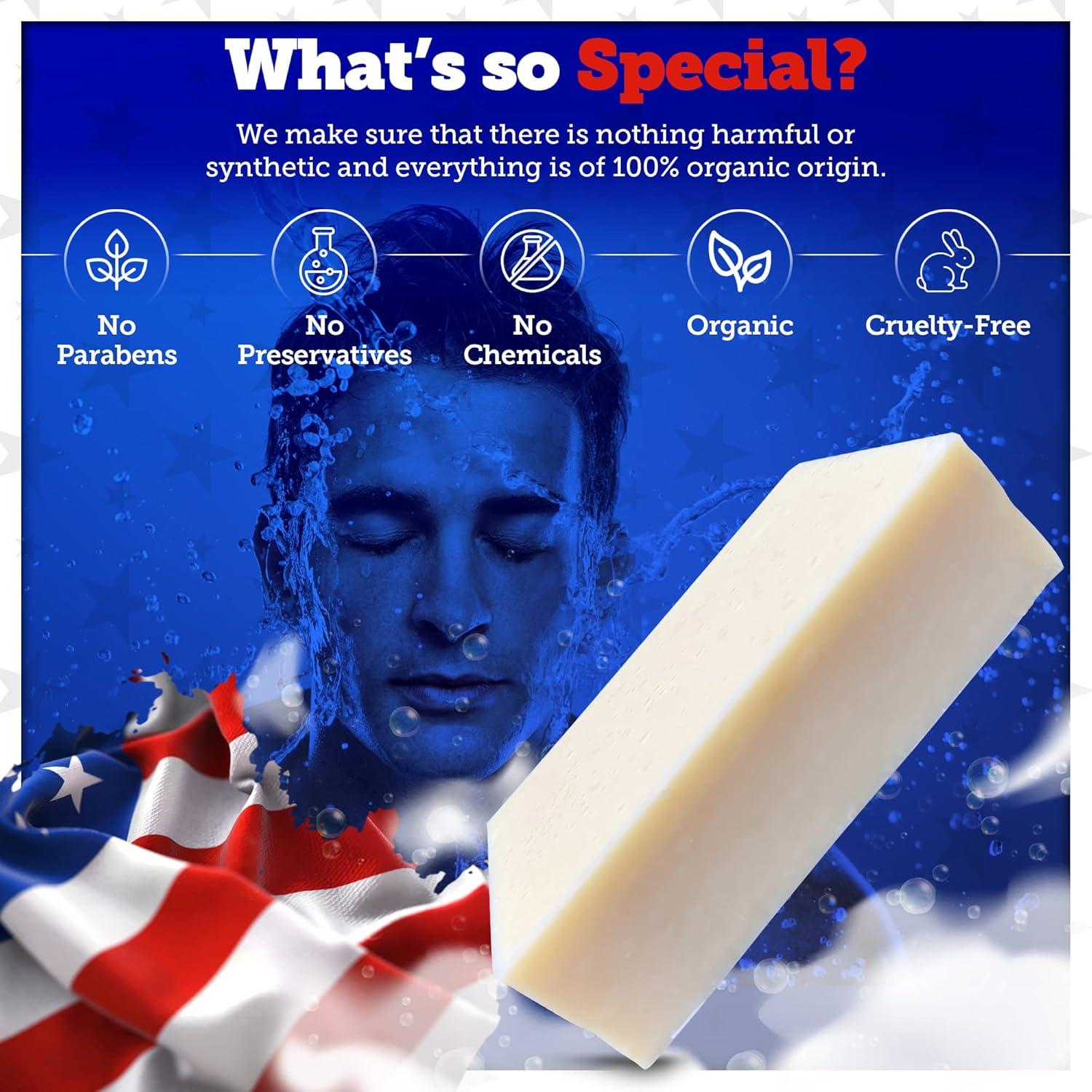 Jabón Mericle Bay Rum Orgánico 142g Barra Exfoliante Natural