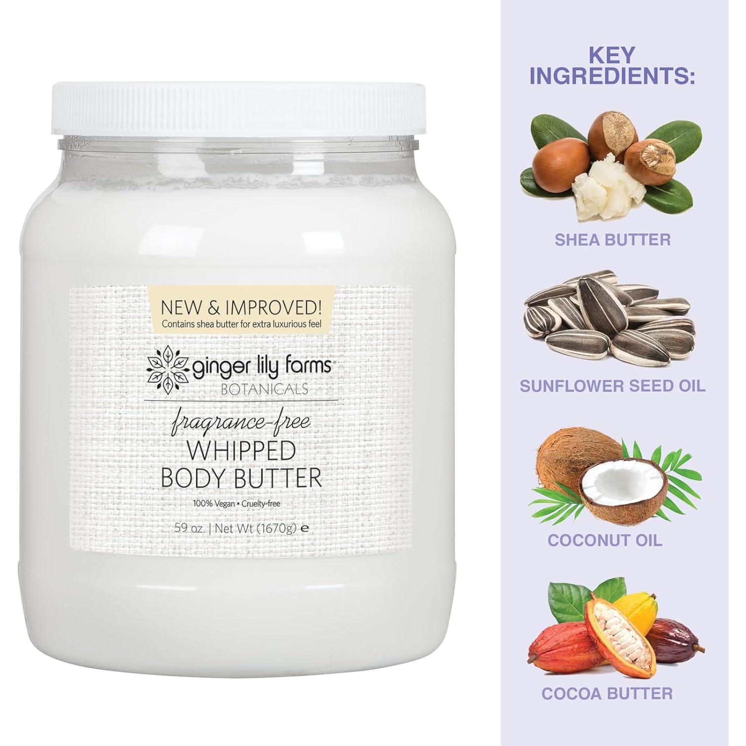 Manteca Corporal Batida Ginger Lily Farms 1.67 kg Sin Fragancia