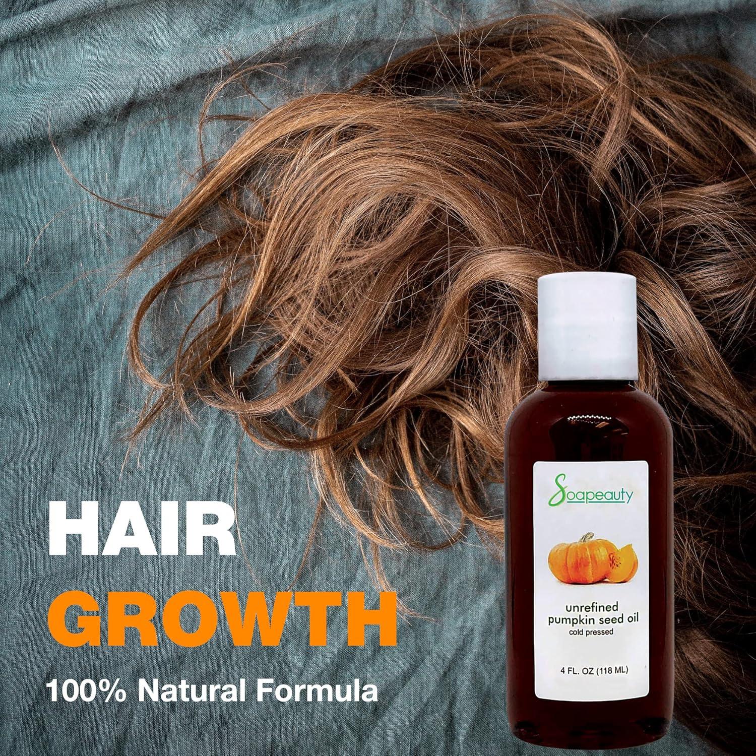 Aceite de Semilla de Calabaza Orgánico Soapeauty 0.91L Prensado en Frío