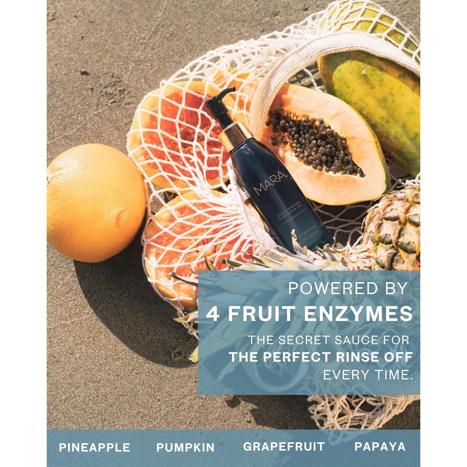 Aceite Limpiador Enzimático MARA 60 ml - Vegano y Sin Gluten