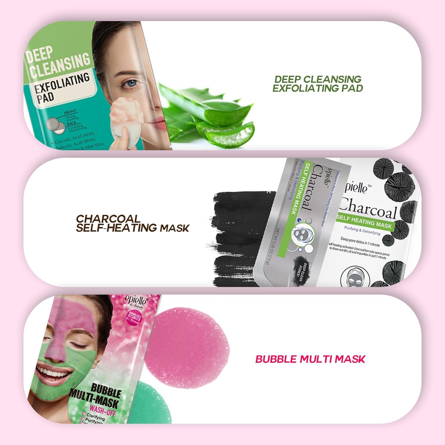 Kit de Cuidado de la Piel Epielle K-Beauty 6 Esenciales Spa