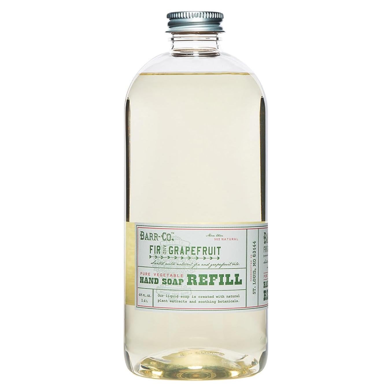Recarga Jabón Líquido Natural BARR-CO 946 ml Abeto y Pomelo