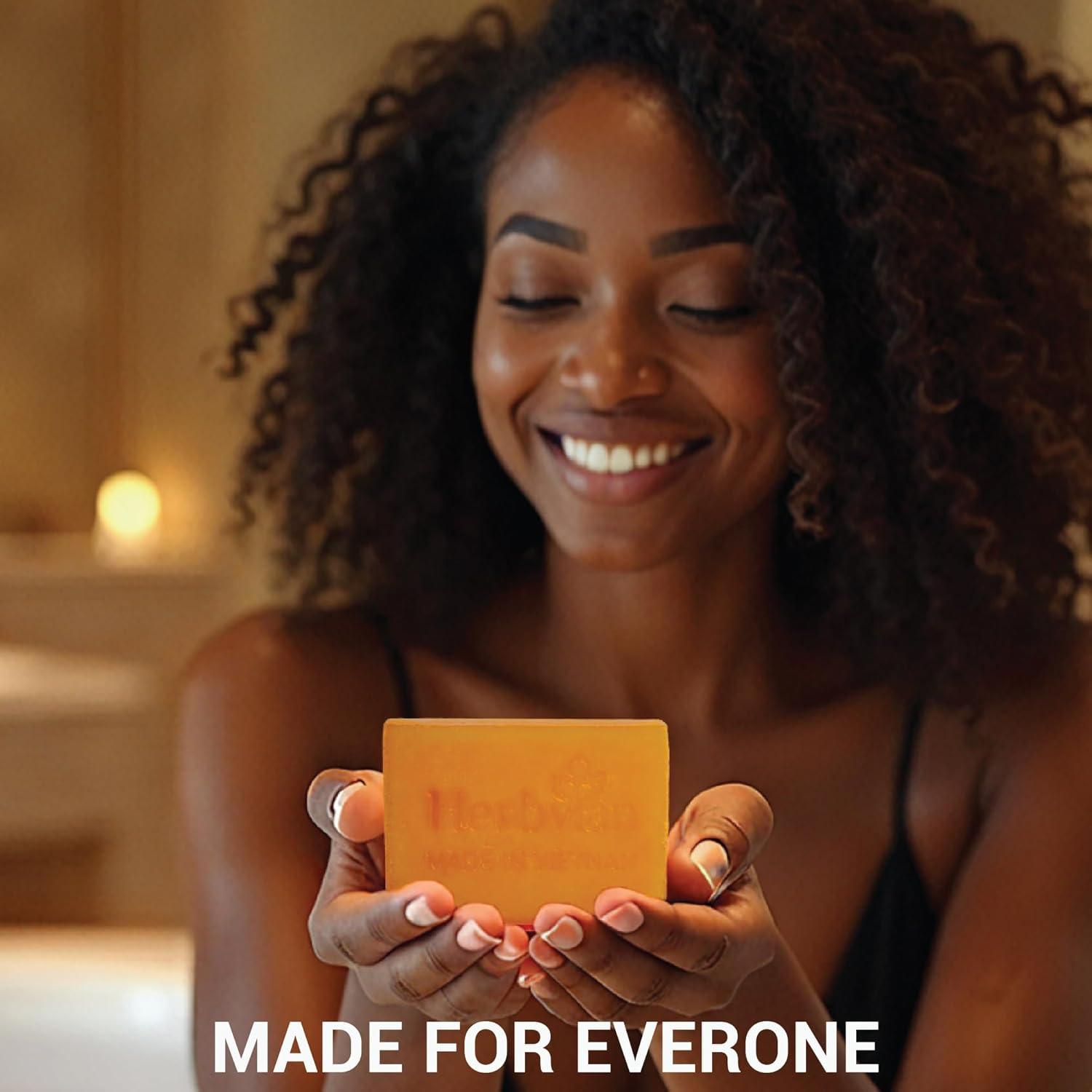 Jabón Natural de Cúrcuma y Hierba Limón Herbvian 100g