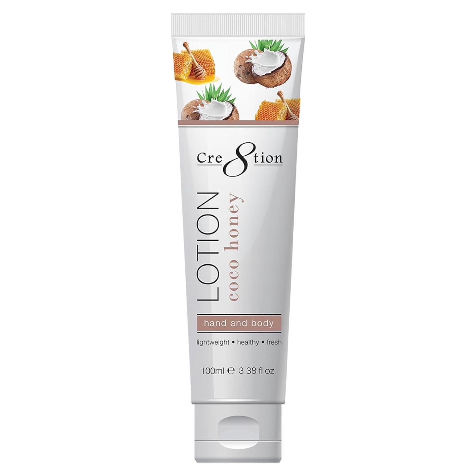 Cre8tion Loción Hidratante de Coco y Miel 97.6 ml