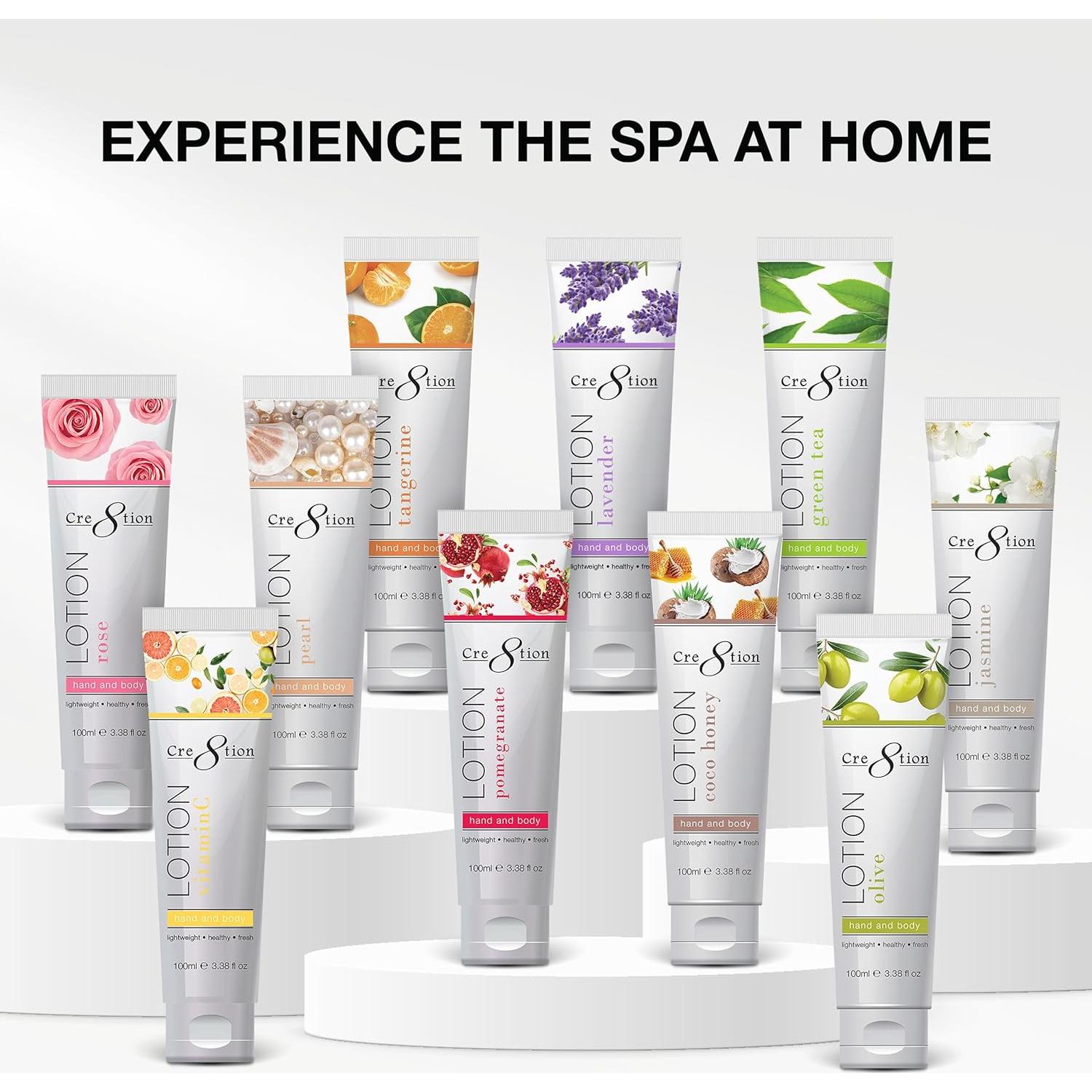 Cre8tion Loción Hidratante de Coco y Miel 97.6 ml