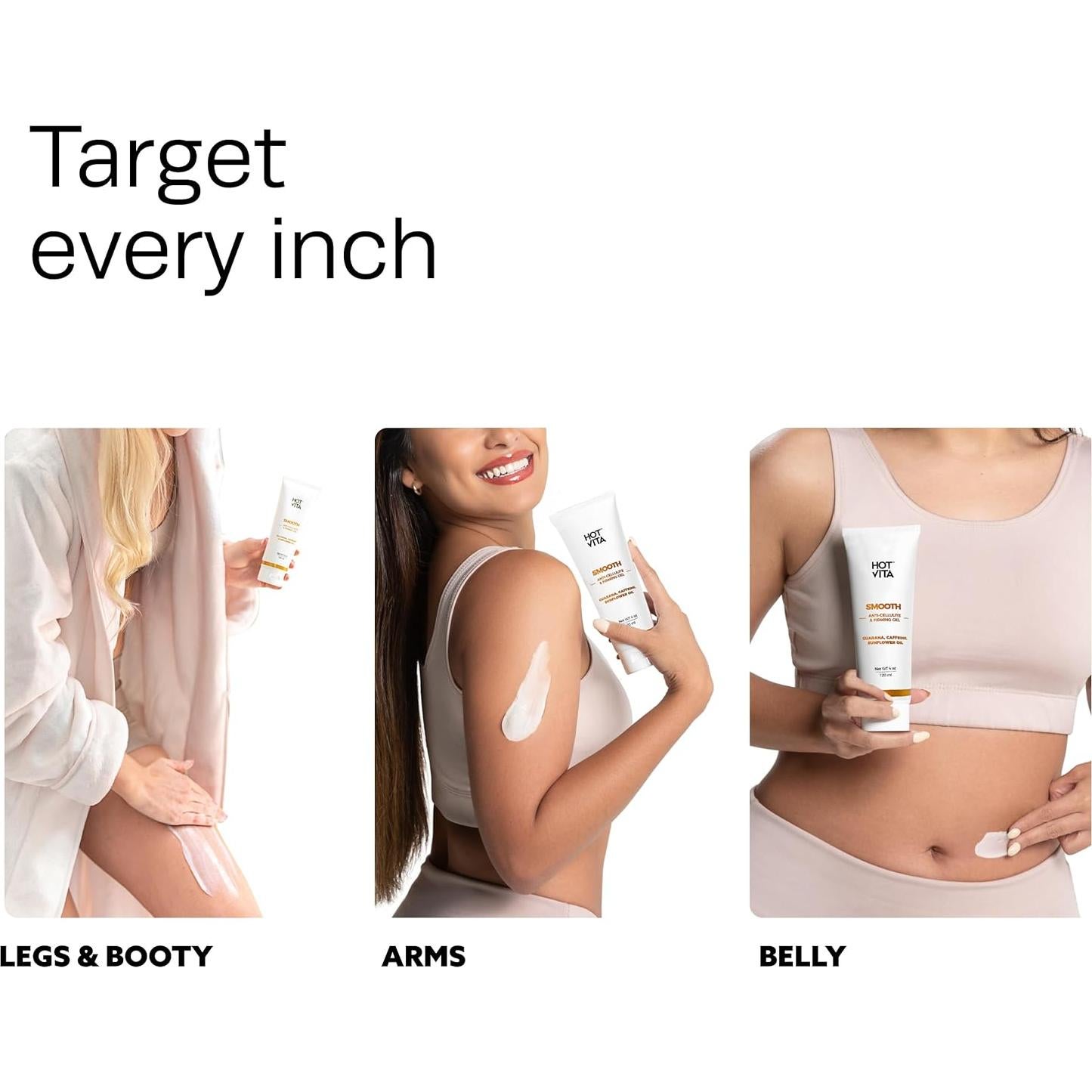 Gel Corporal Anticelulitis Hot Vita 113.4g - Suavizante Natural