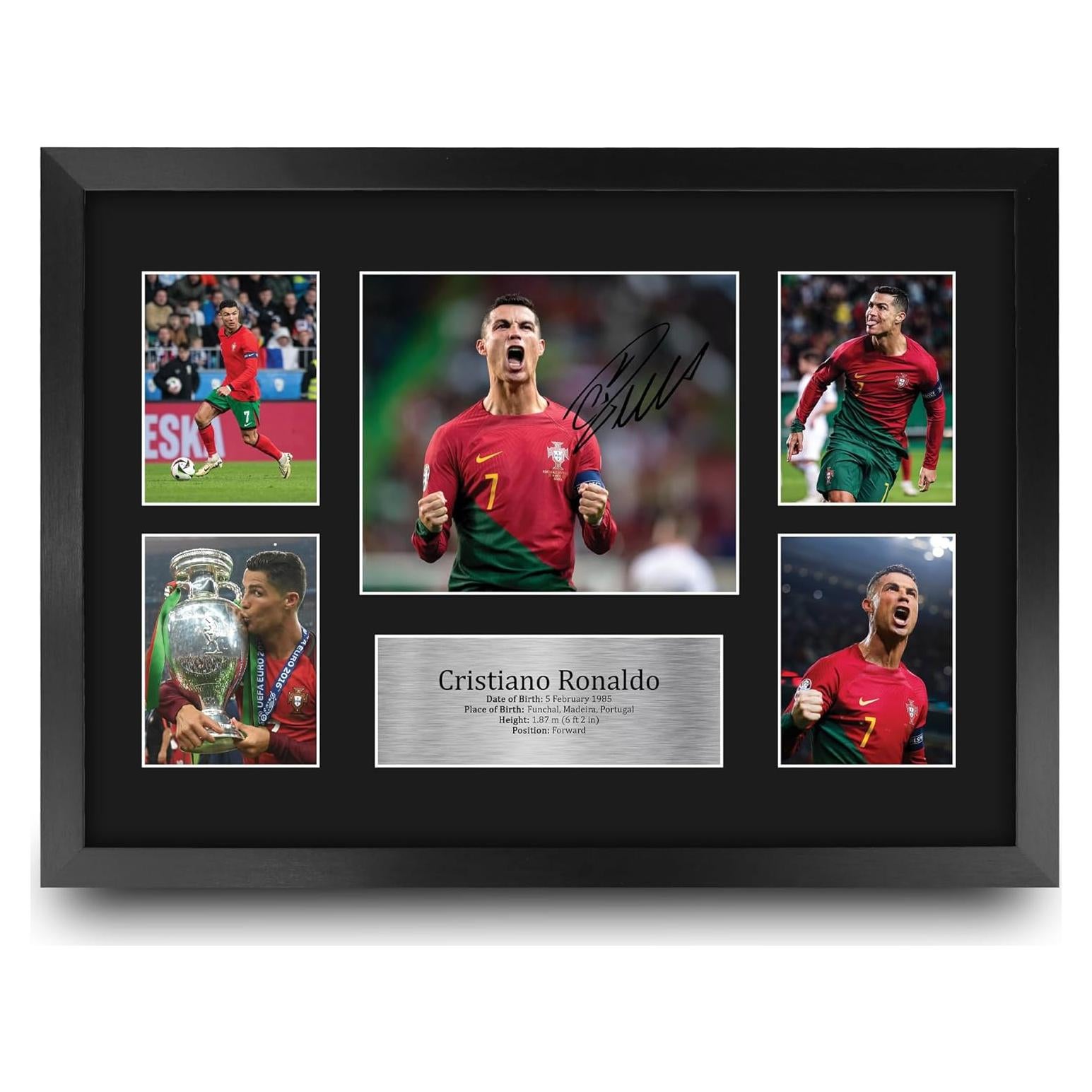 Display Enmarcado Cristiano Ronaldo 40.64 x 30.48 cm HWC Trading
