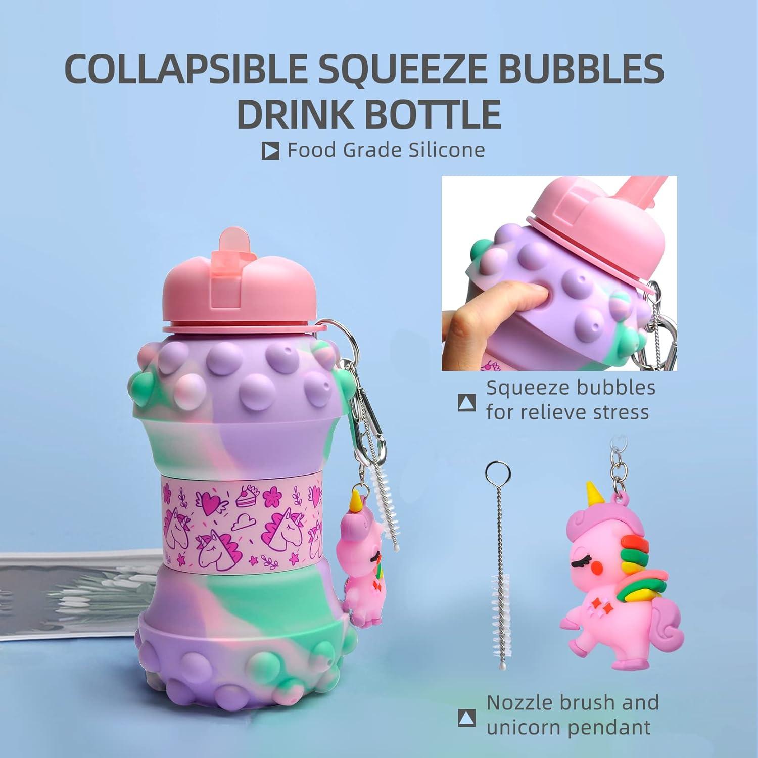 Botella de Agua Plegable Louis Donné Unicornio 550ml