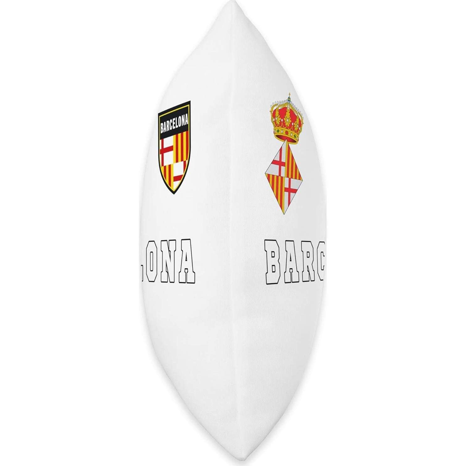 Cojín Decorativo 40x40 cm Poliester Bandera Barcelona