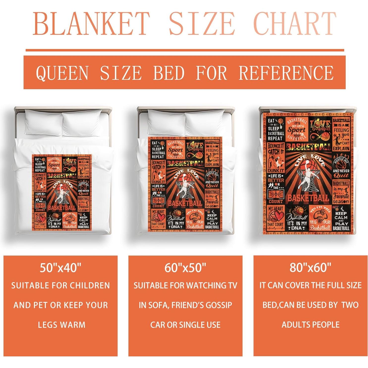 Manta de Baloncesto Zeenrtona 127x102cm Franela Negra