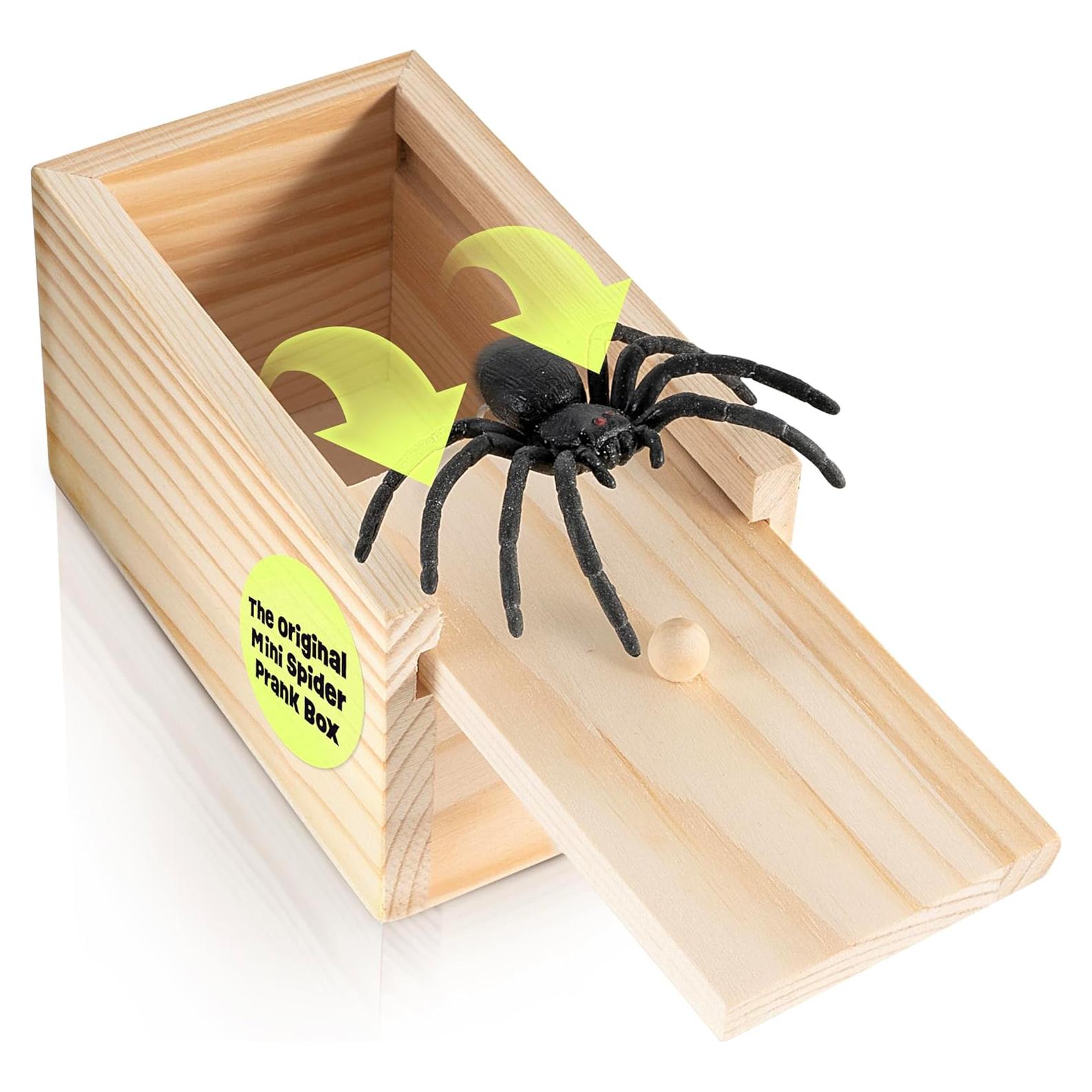 Caja de Broma Mini Araña FunFamz - Sorpresa Inofensiva