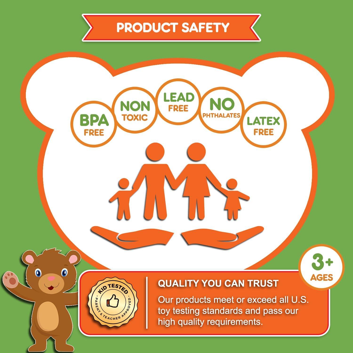 Juego de Tuercas y Tornillos Jumbo Kids Korner - 12 Piezas