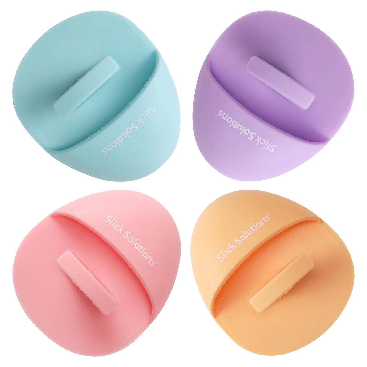 Cepillo Facial de Silicona Slick - Paquete de 4 Unidades