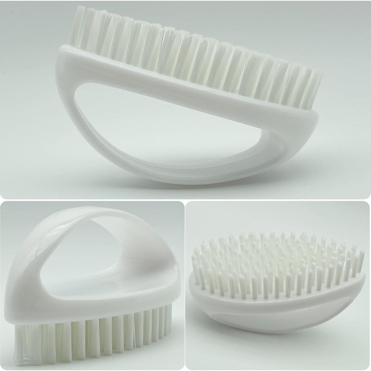 Cepillo de Mano para Uñas GKETN con Cerdas de Nylon Rígidas