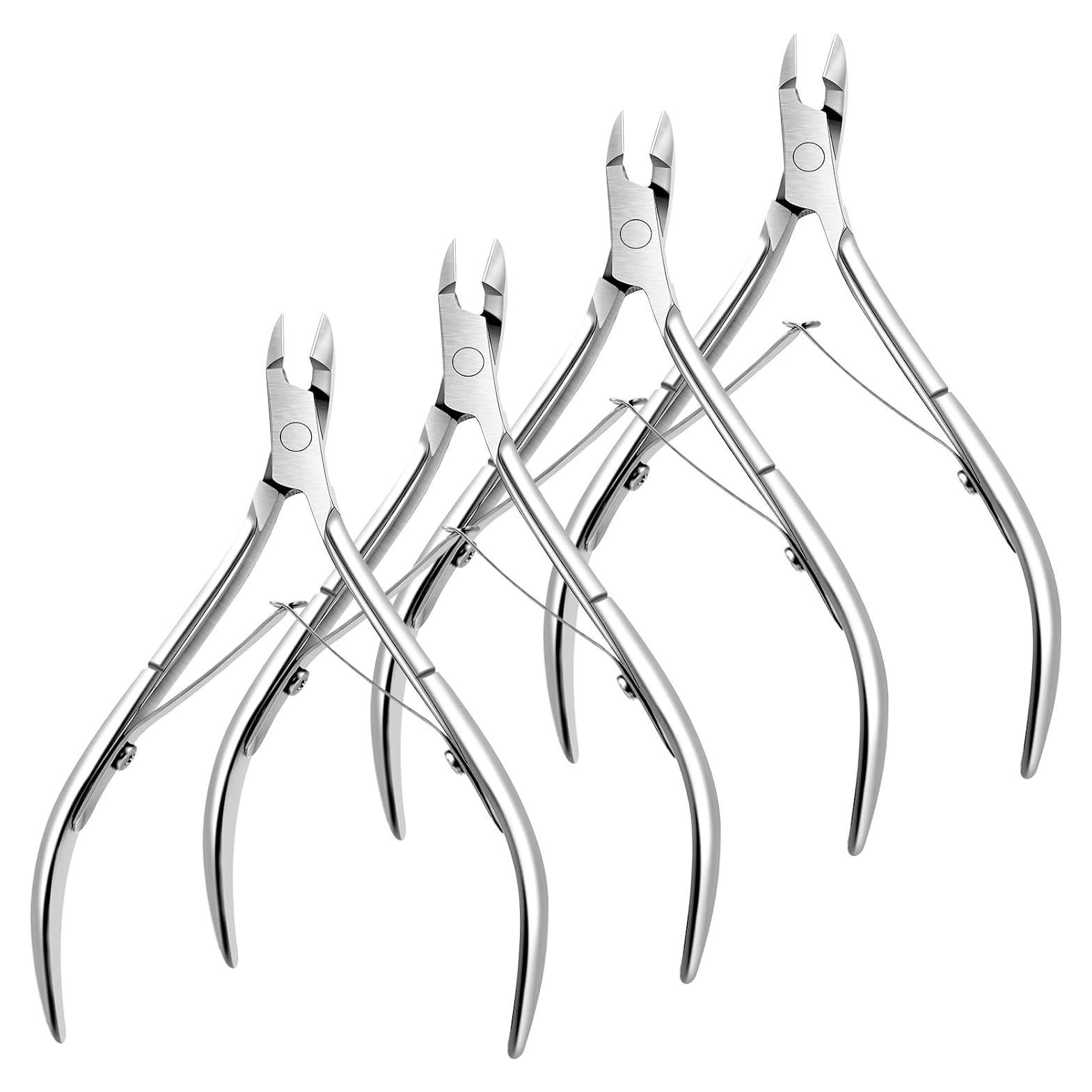 Cortadores de Cutículas Japior - 4 Paquetes Acero Inoxidable