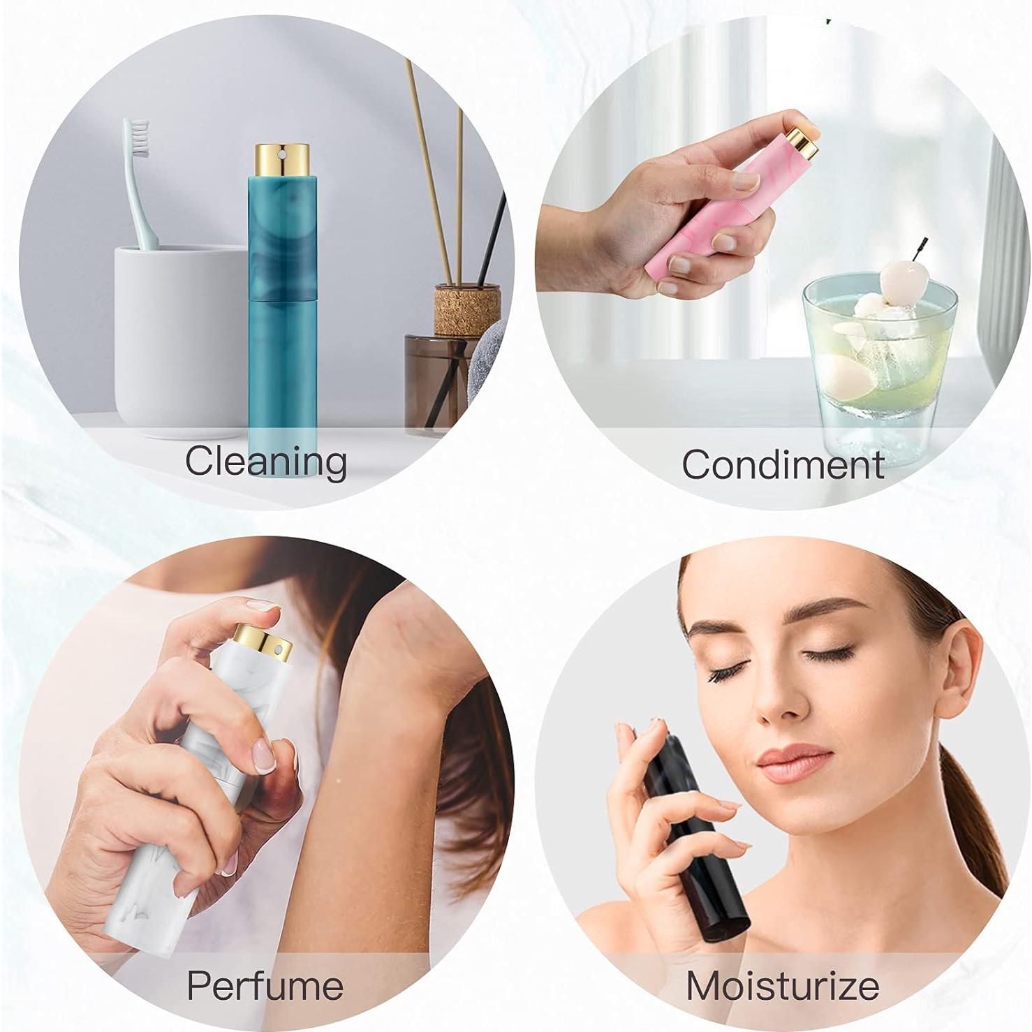 Atomizador de Perfume Recargable Tekson 10ml 4 Colores