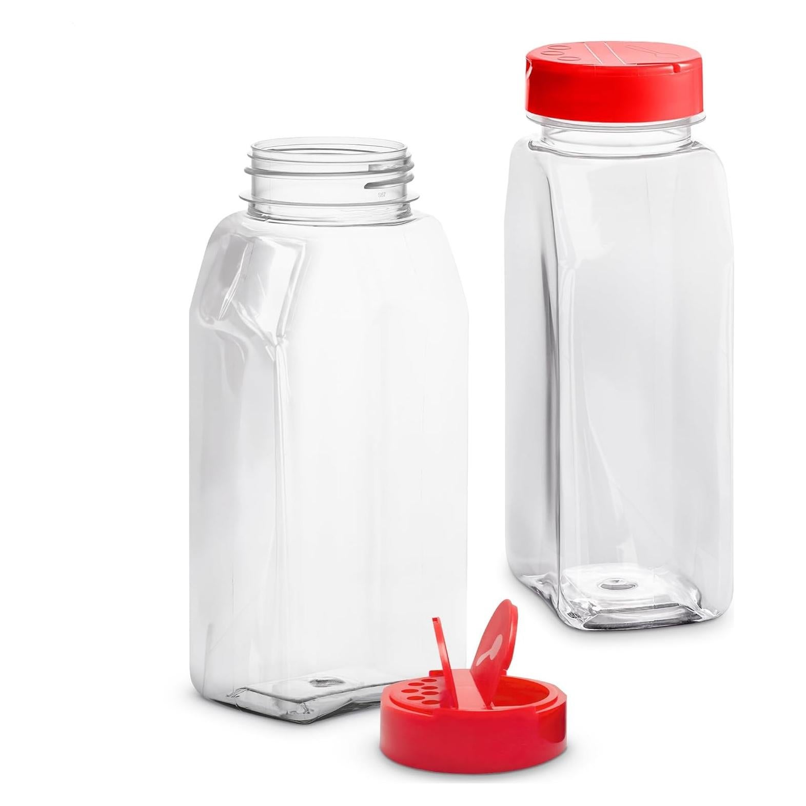 Contenedor de Especias Grande Reluen 32oz con Tapa Doble Apertura