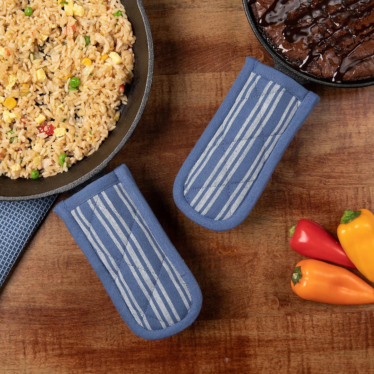 Cubiertas de Mango para Sartén Toffee Pegajoso, 2 Piezas, 7.62x15.24cm