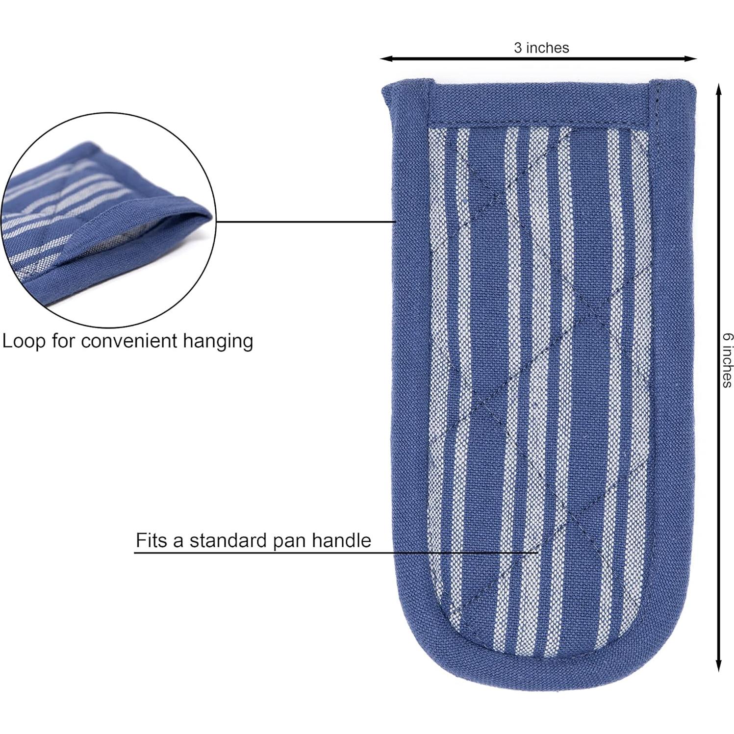 Cubiertas de Mango para Sartén Toffee Pegajoso, 2 Piezas, 7.62x15.24cm