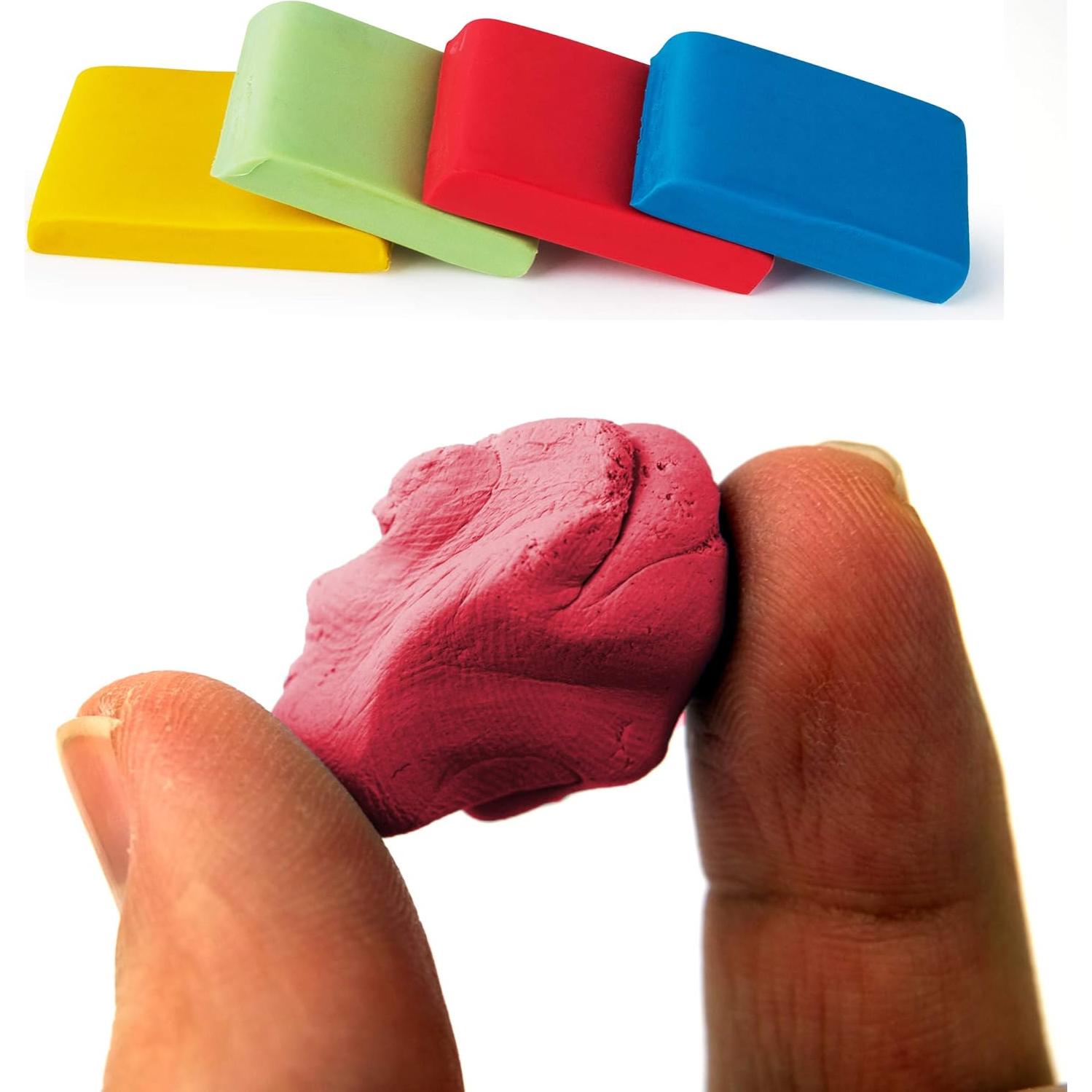 Gomas Amasadas Mr. Pen - Paquete de 16 Colores Variados