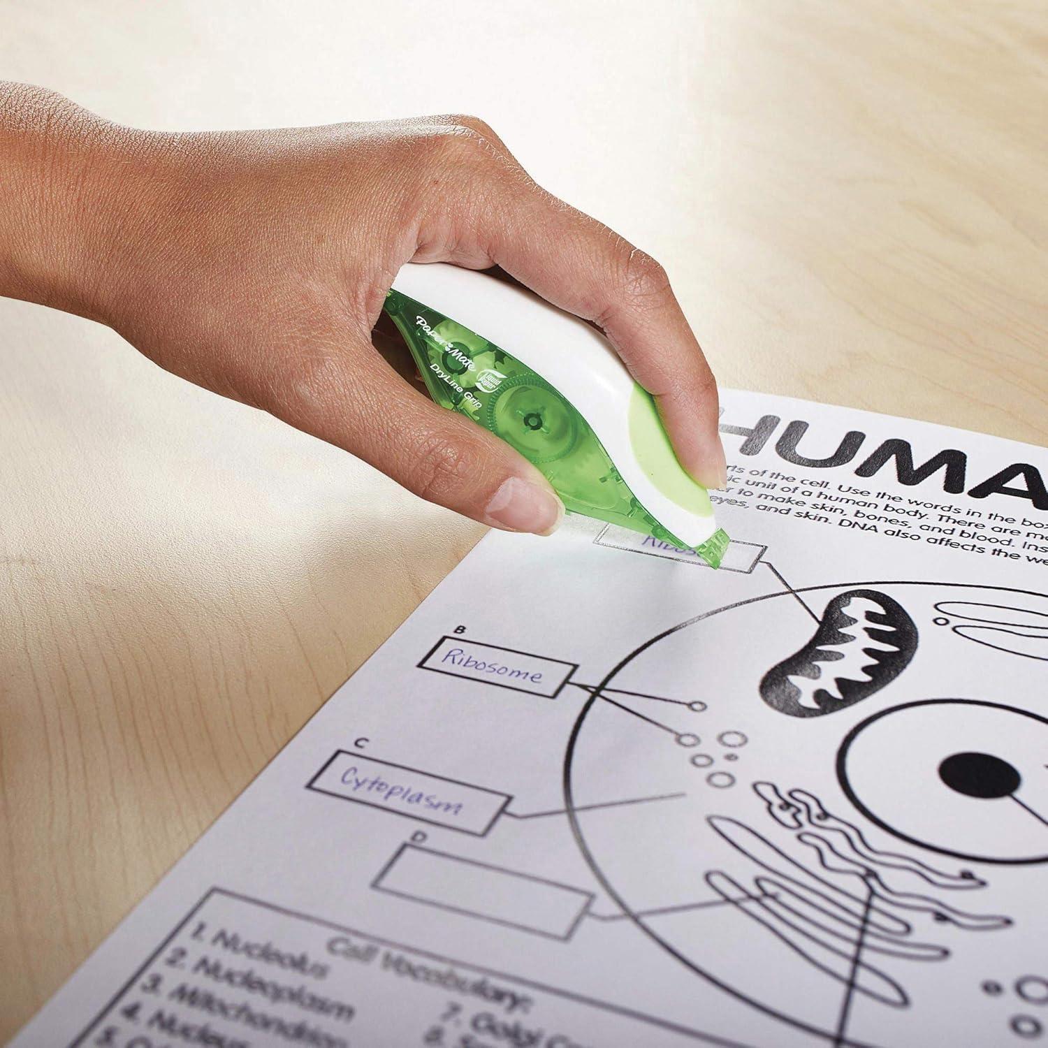 Cinta Correctora Paper Mate 87813, Colores Asortidos, 1 Unidad