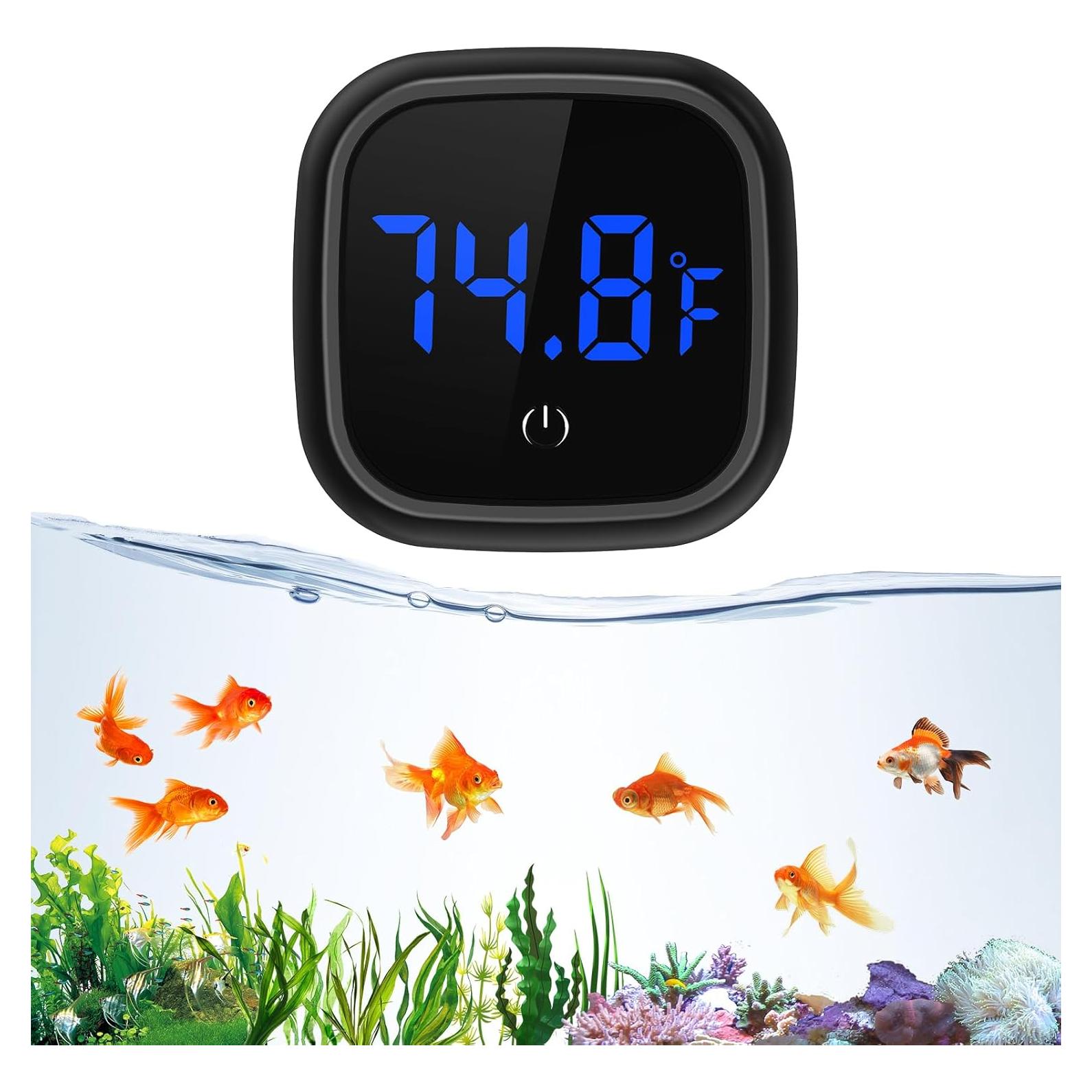 Termómetro Digital LED para Acuario LOFICOPER - Precisión 0.1°C