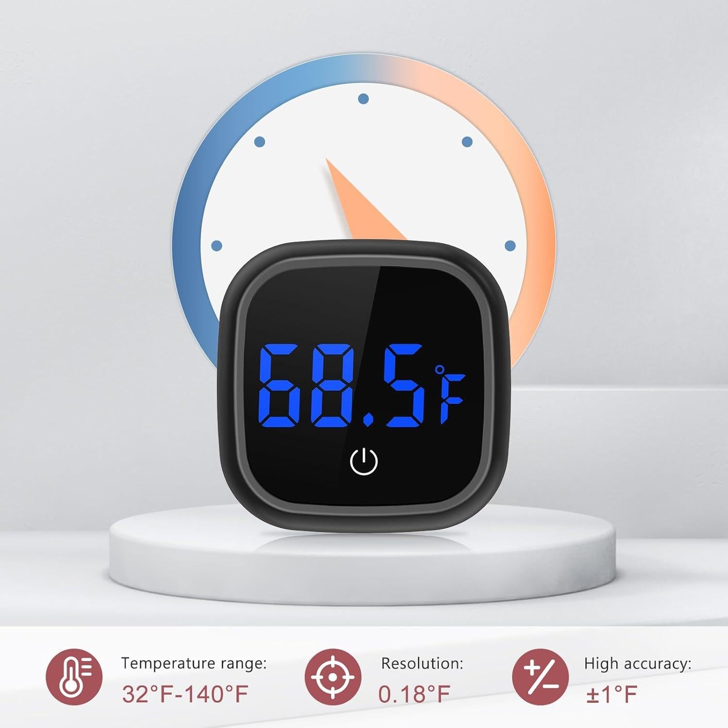 Termómetro Digital LED para Acuario LOFICOPER - Precisión 0.1°C