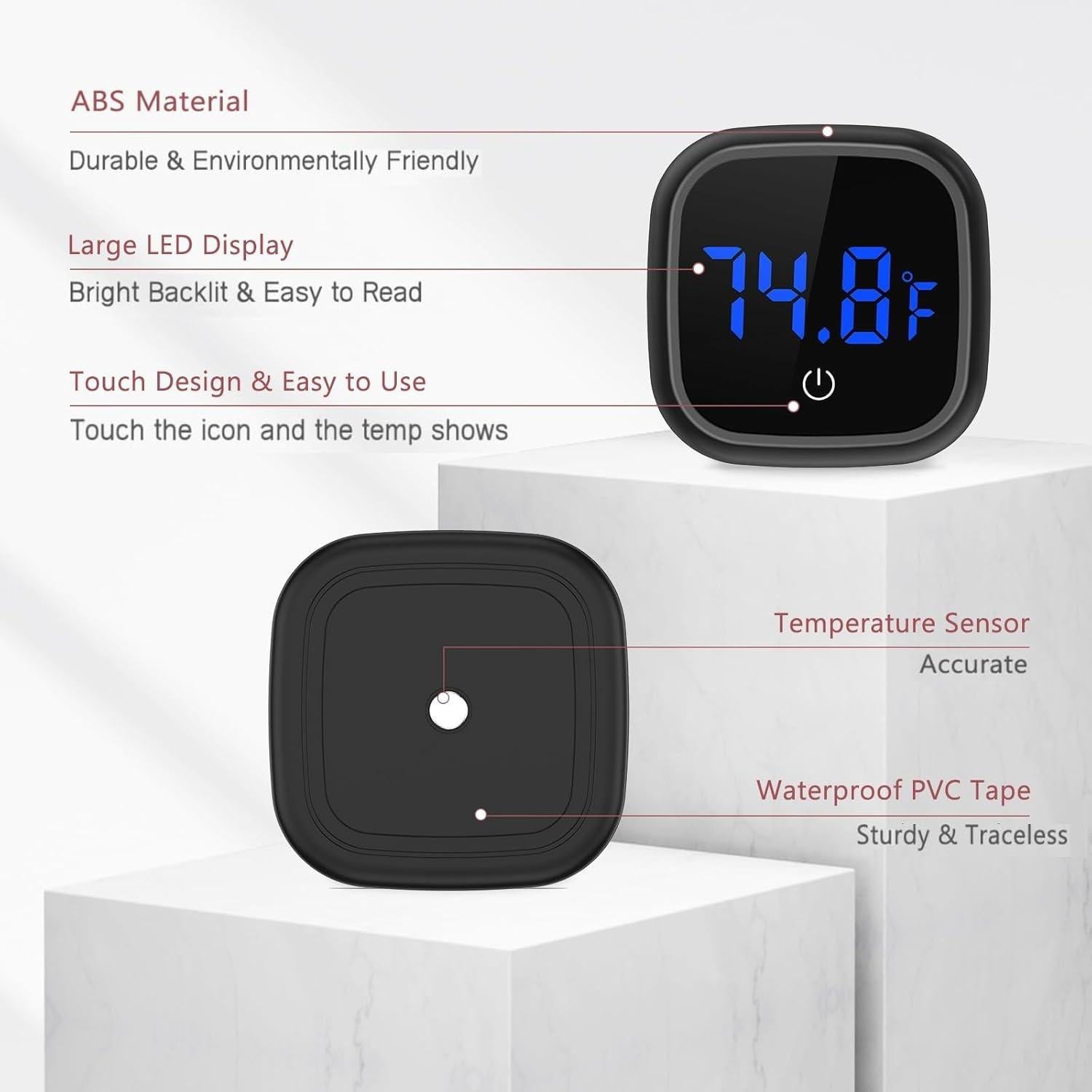 Termómetro Digital LED para Acuario LOFICOPER - Precisión 0.1°C