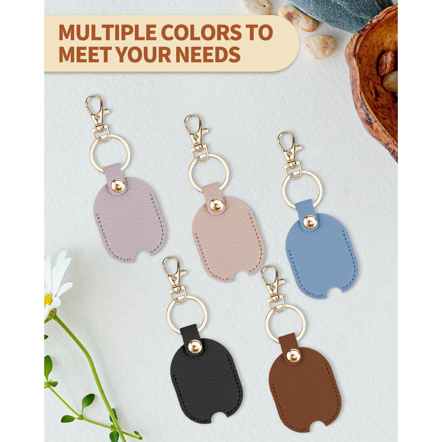 Funda de Llave de Coche de Cuero PU Negra - Protector Universal