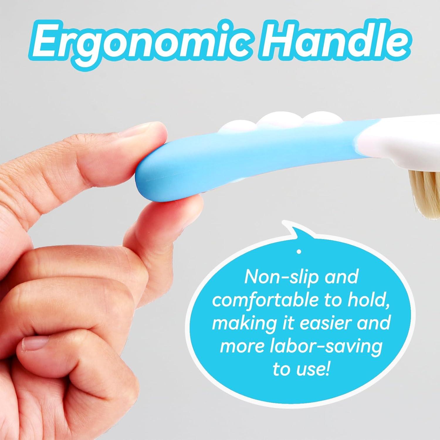 Juego de Cepillo y Peine para Bebés Azul - Cuidado Suave