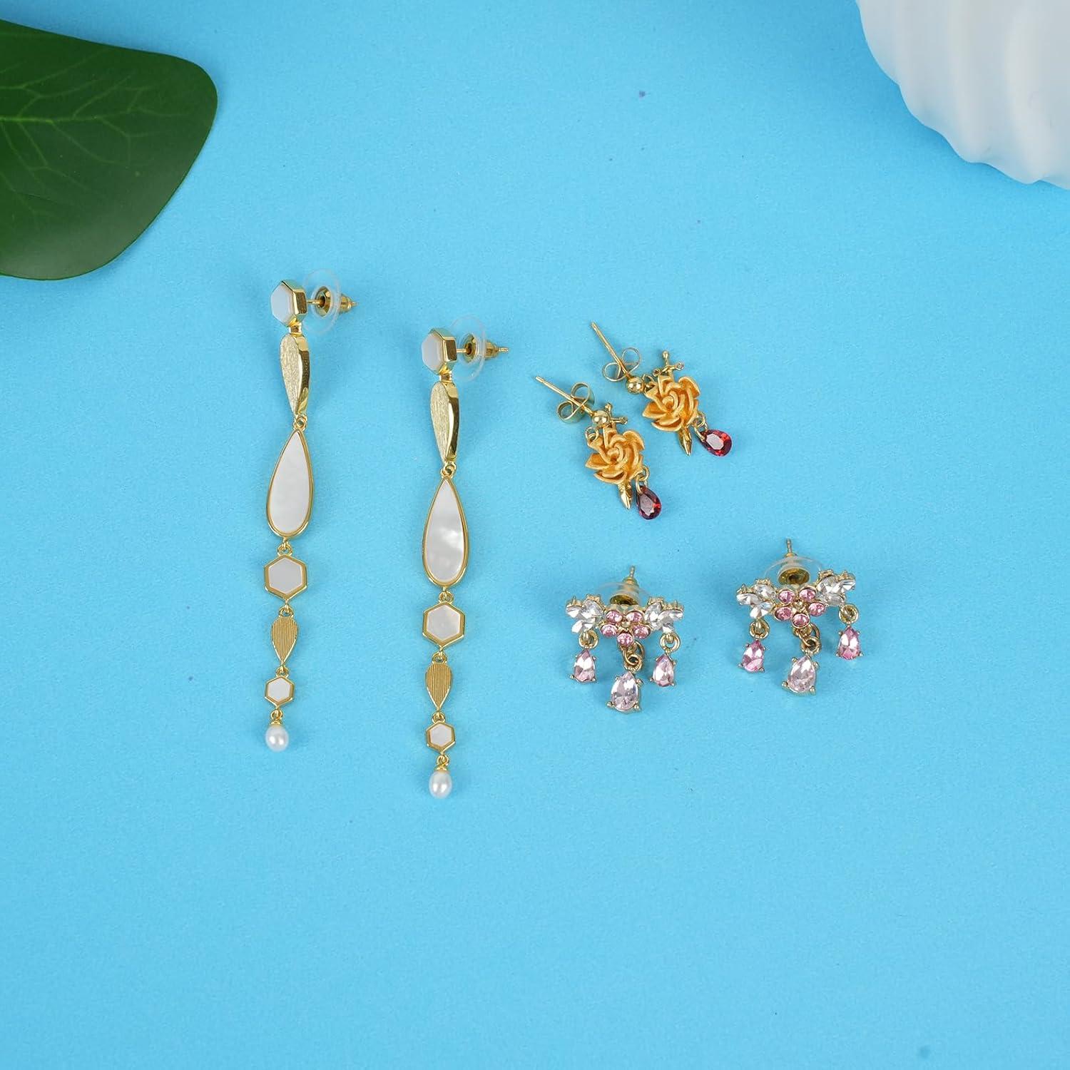 Kit 600 Respaldo de Pendientes Vivixin Hipoalergénicos Multicolor