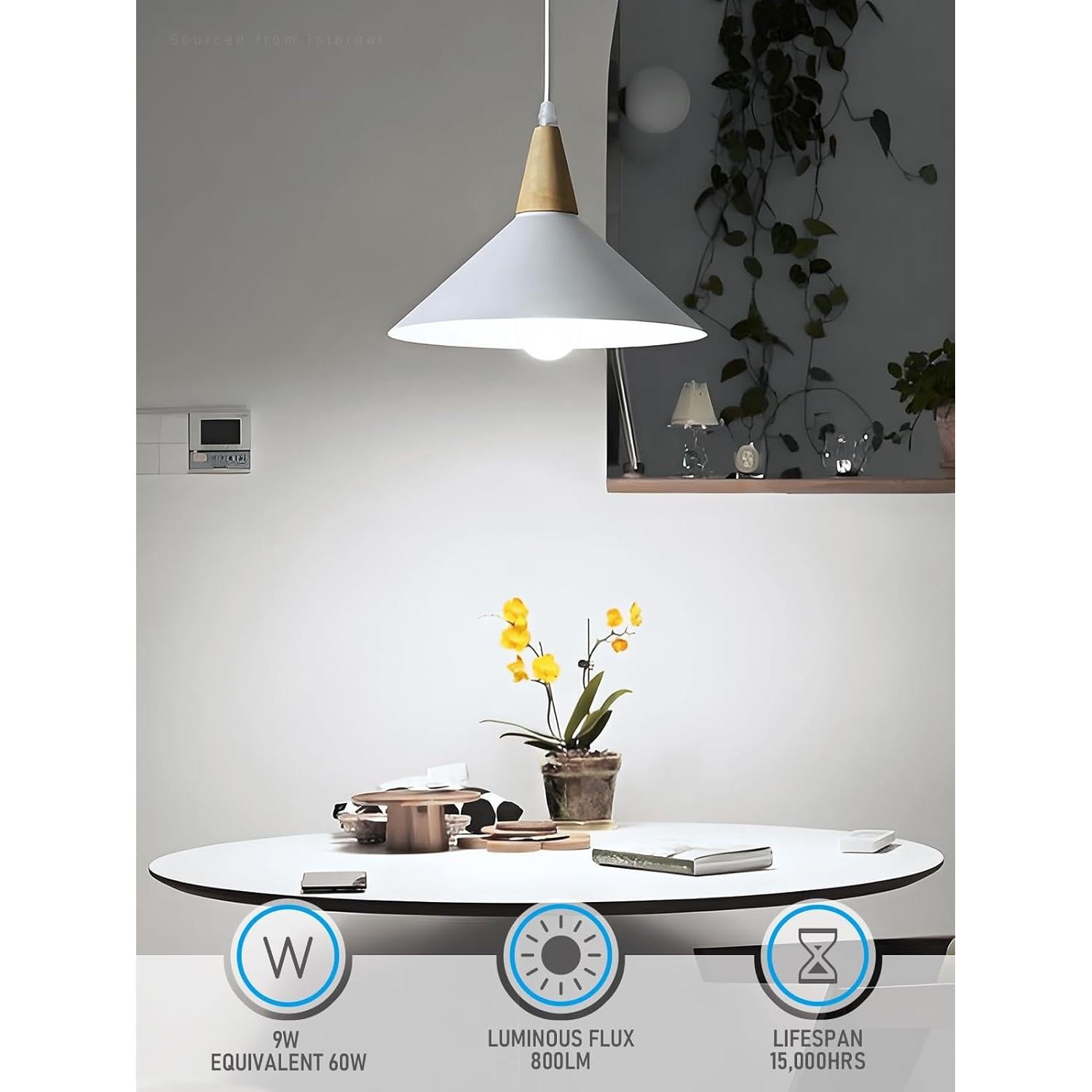 Bombillas LED TORCHSTAR A19 9W 800lm Luz Diurna 6 Pzas