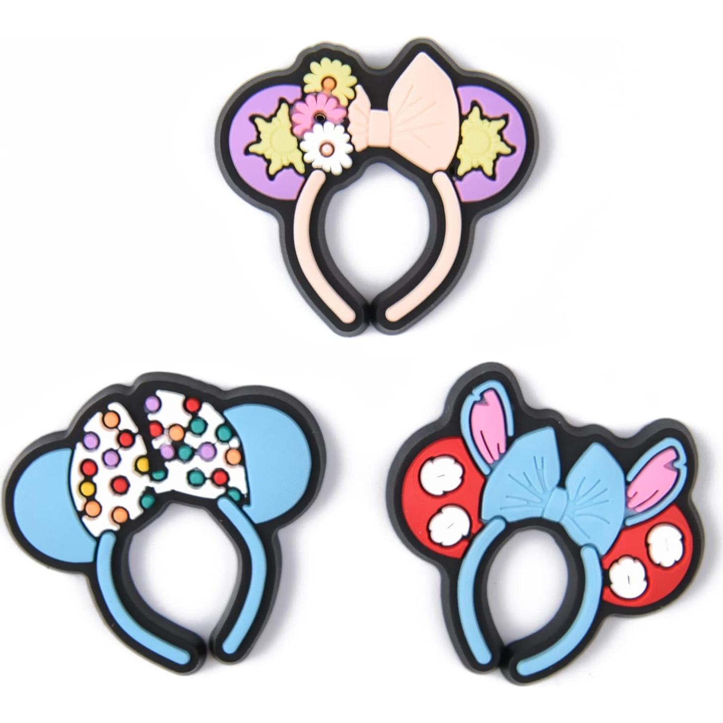 Encantos para Zapatos de Niña 10 Piezas PVC Decorativos