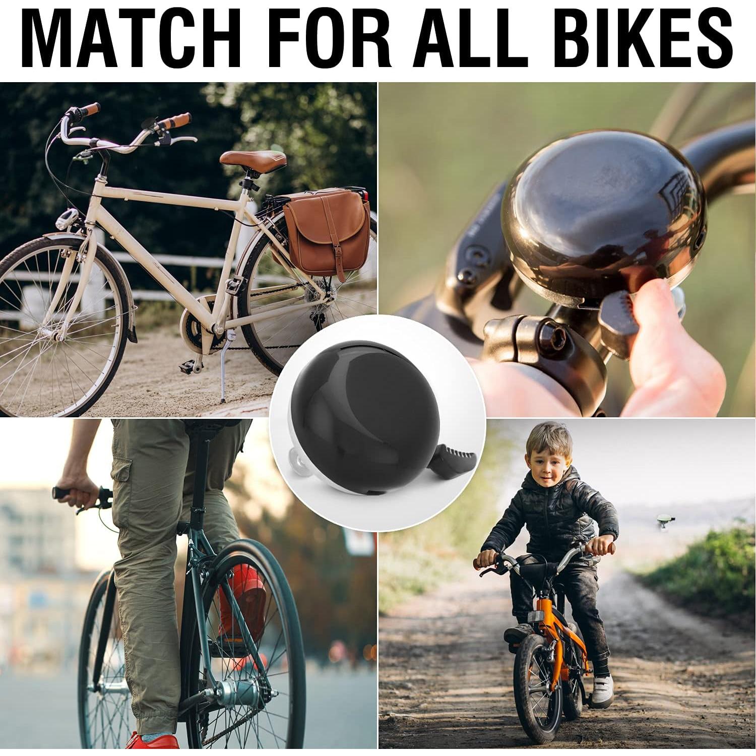 Campana de Bicicleta MARQUE Cruiser 57mm Acero Negro