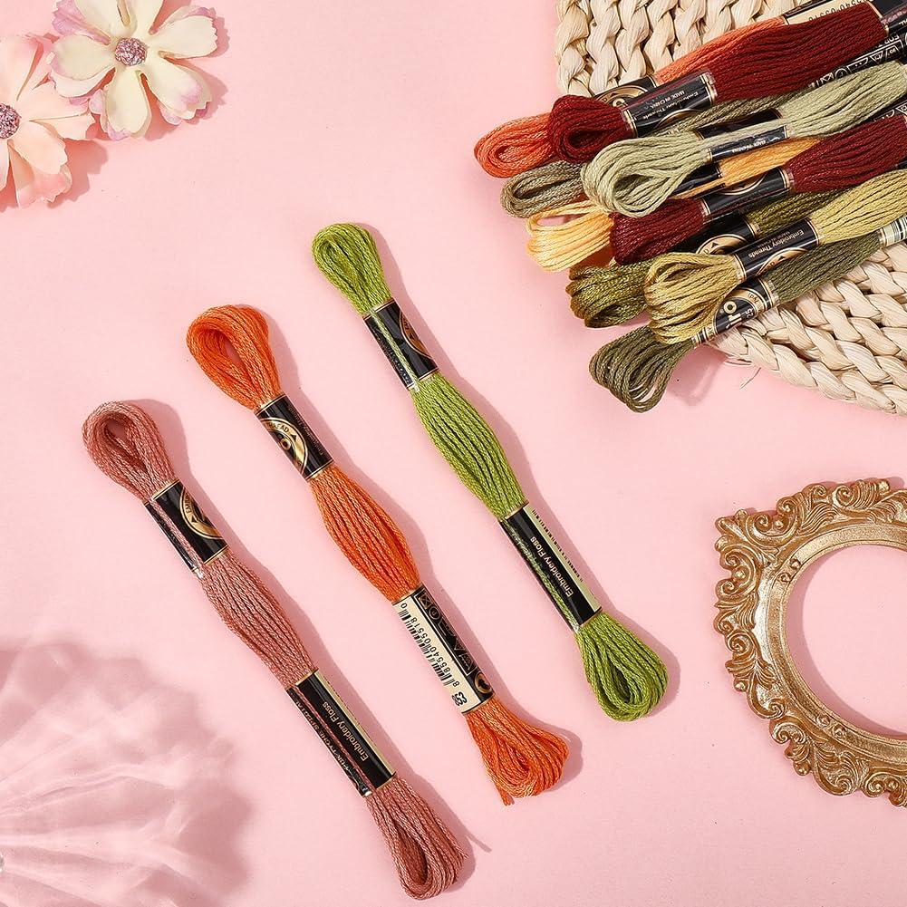 Hilo de Bordado CABODYALS 12 Madejas 105 Yardas Poliester