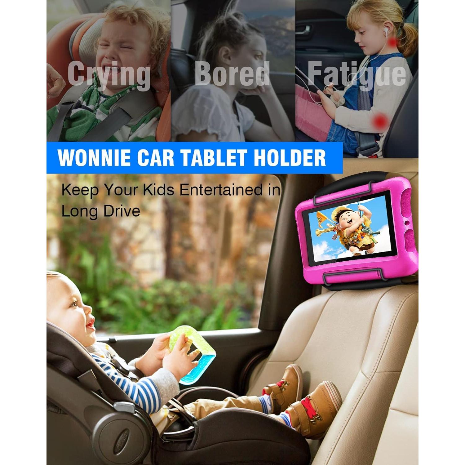 Soporte de Tableta para Coche WONNIE, 10-12.9" Negro