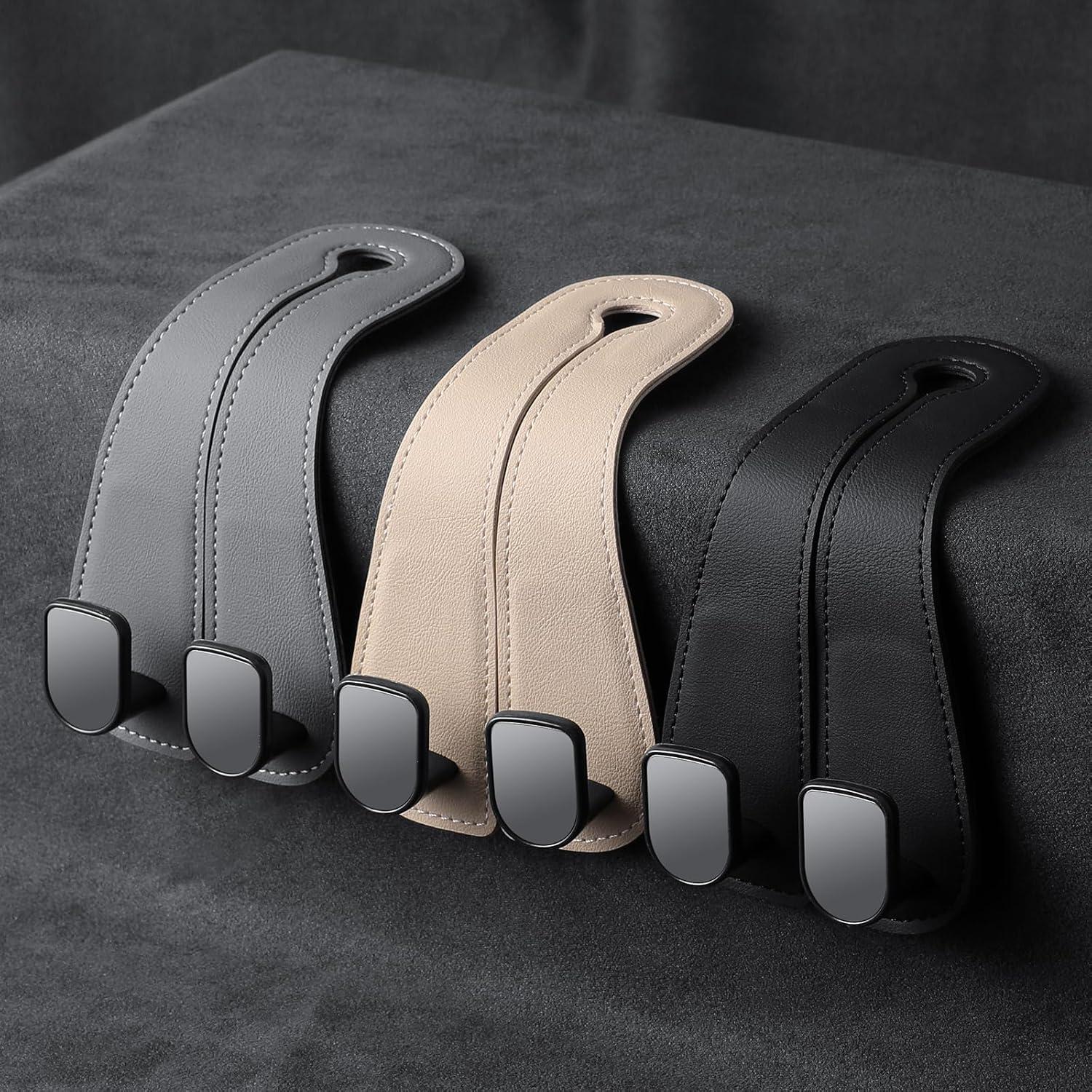 Ganchos para Reposacabezas KAFANLIN Beige - 2 Piezas para Bolsos