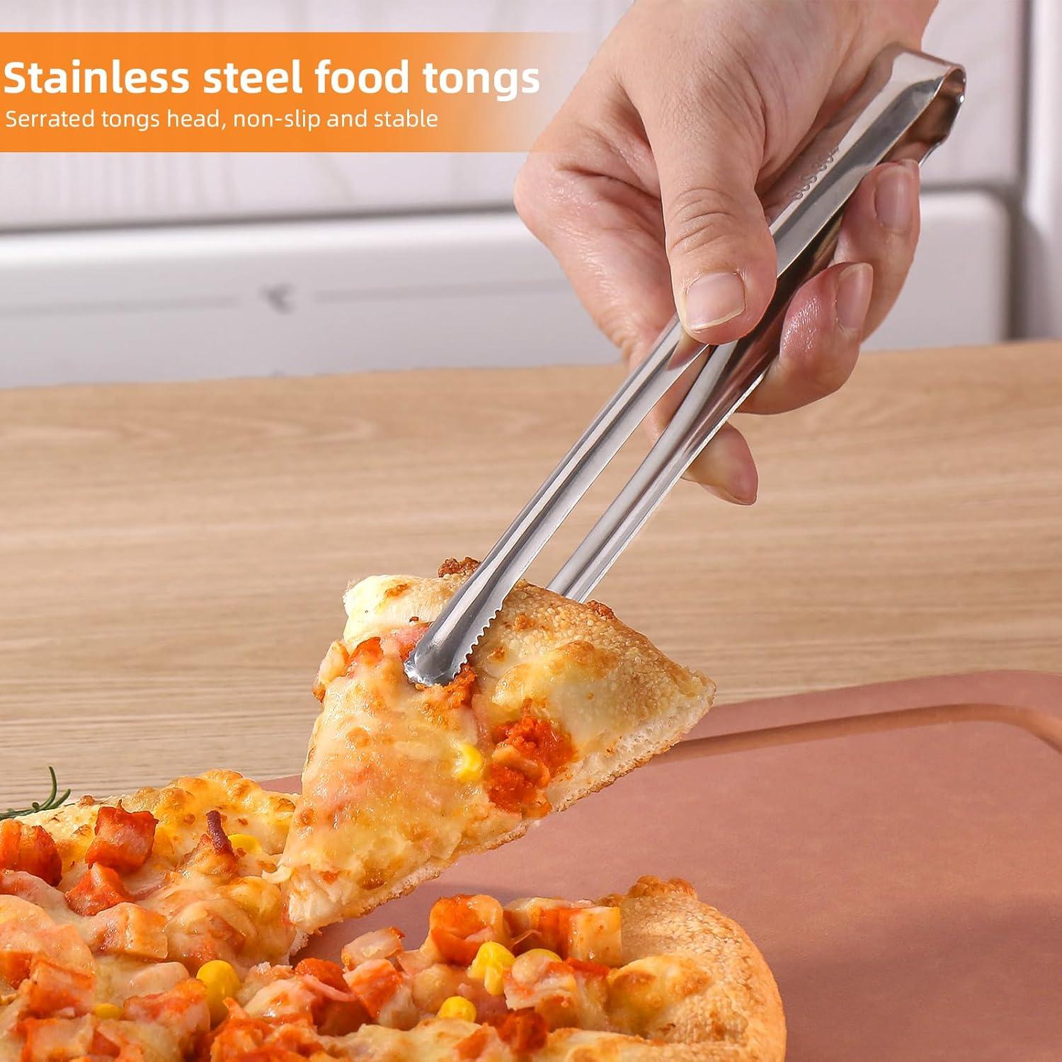 Tijeras para Pizza ZHUORAN 27cm Acero Inoxidable Rojo