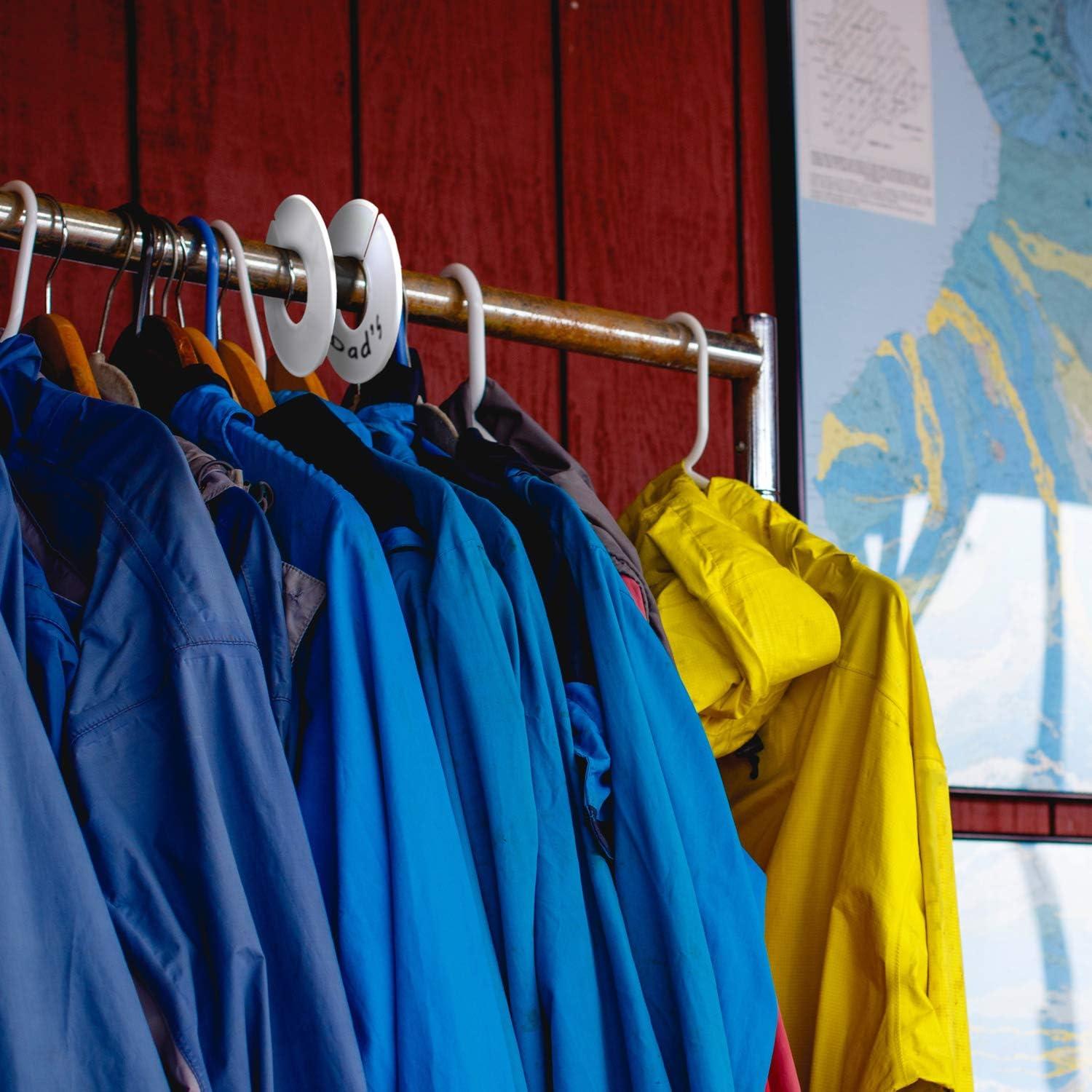 Divisores de Tamaño para Ropa FindUWill - 20 Piezas Redondas