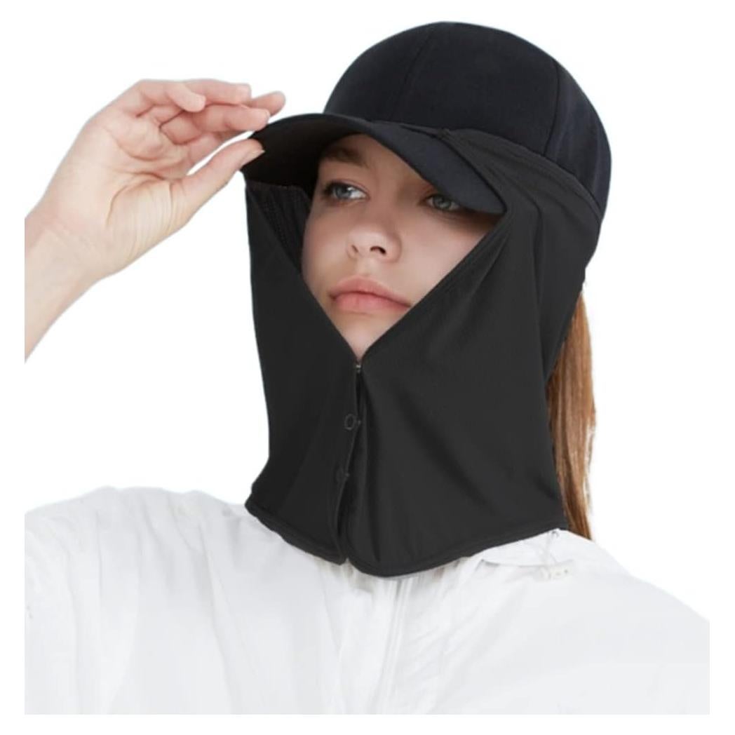 Protector de Cuello UV WITHMOONS con Visera y Enfriamiento