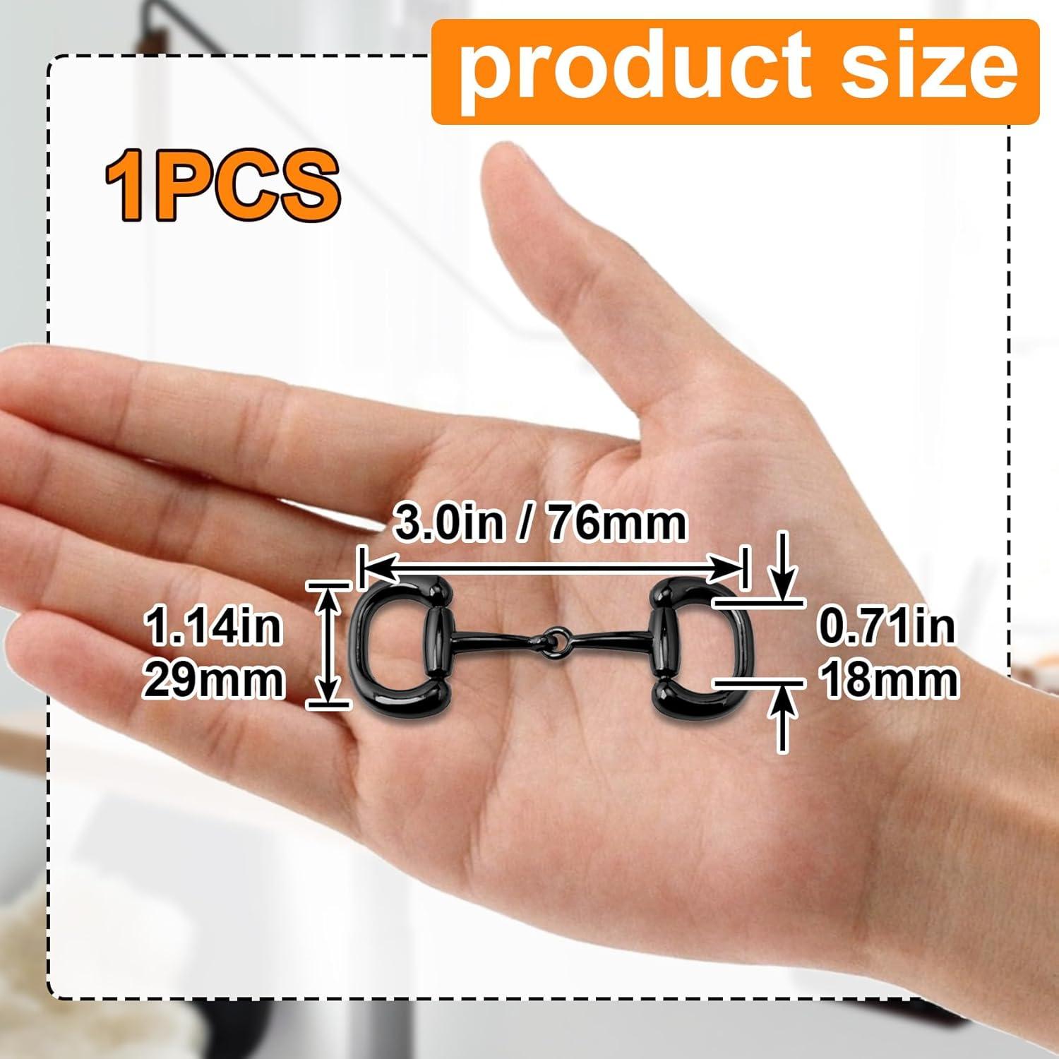 Anillo de Bufanda Joez Clip de Seda Negra para Mujeres