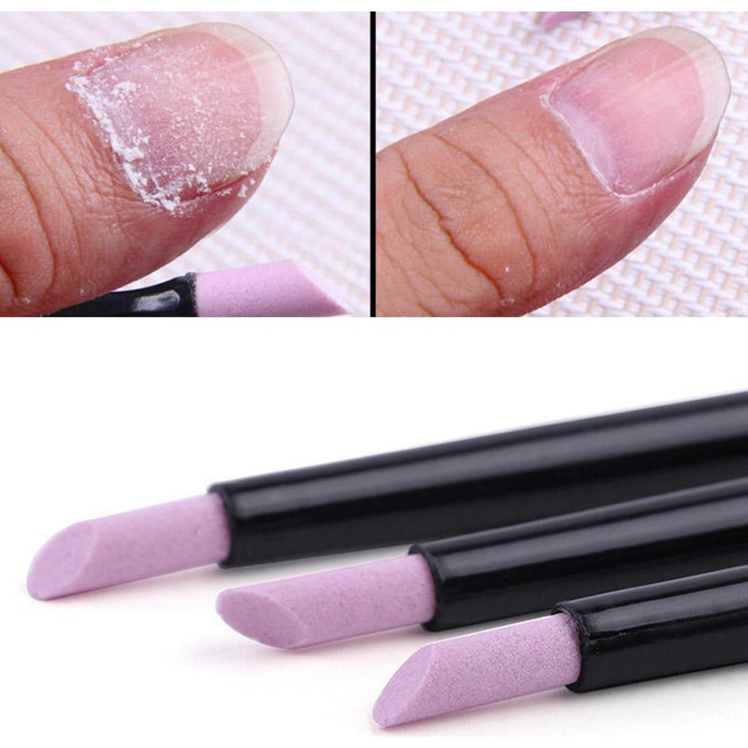 Set de 15 Bolígrafos de Uñas WOKOTO - Piedra Pómez Multiusos