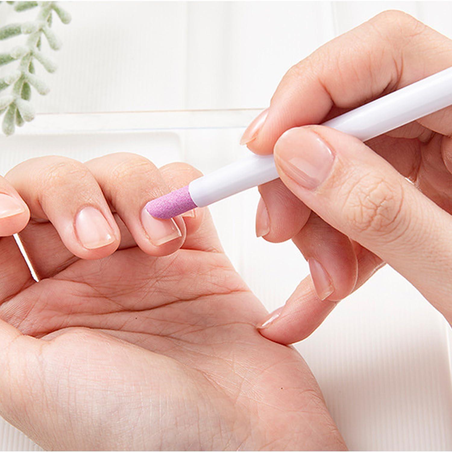 Set de 15 Bolígrafos de Uñas WOKOTO - Piedra Pómez Multiusos