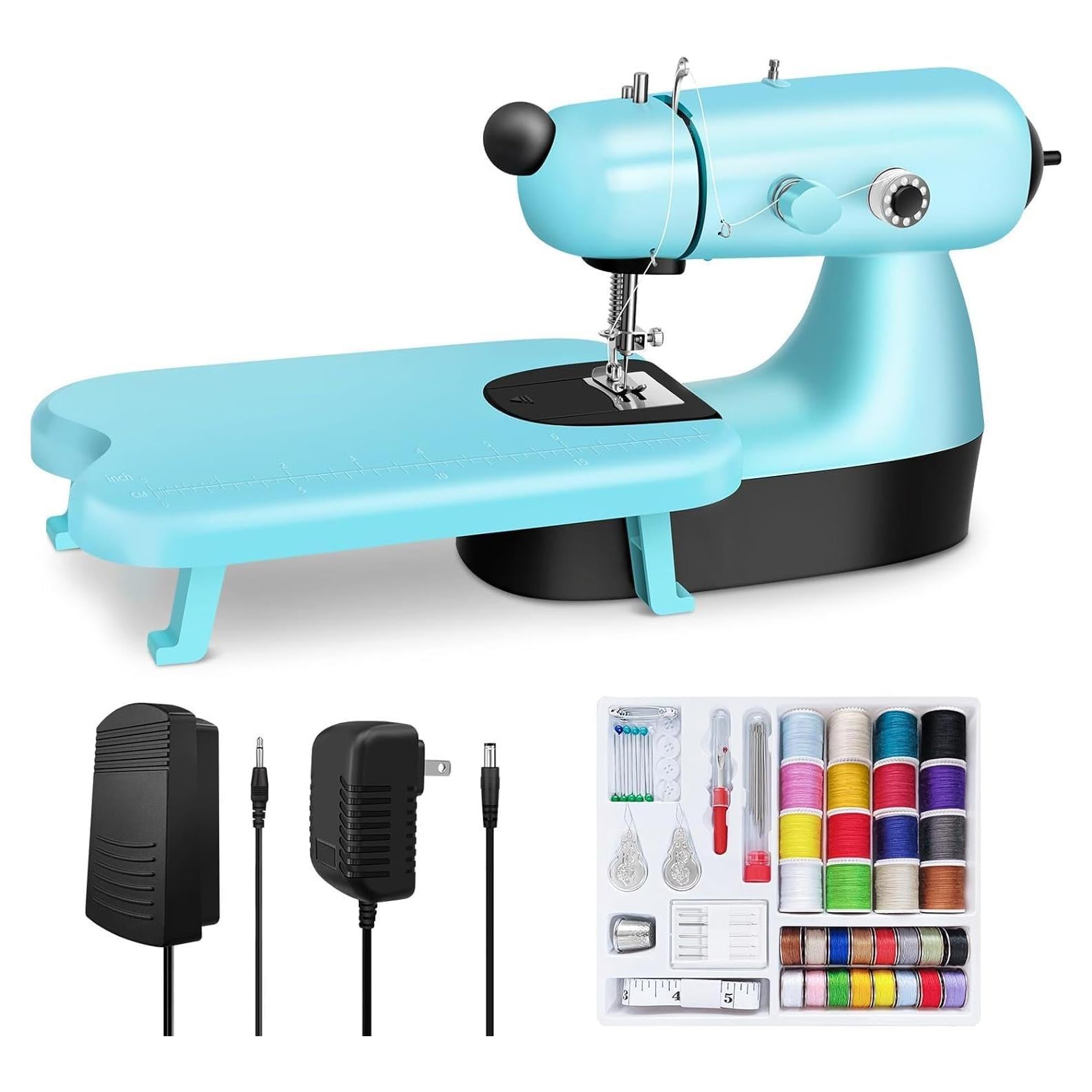 Mini Máquina de Coser Eléctrica WASAIQI FRJ001 con Luz LED