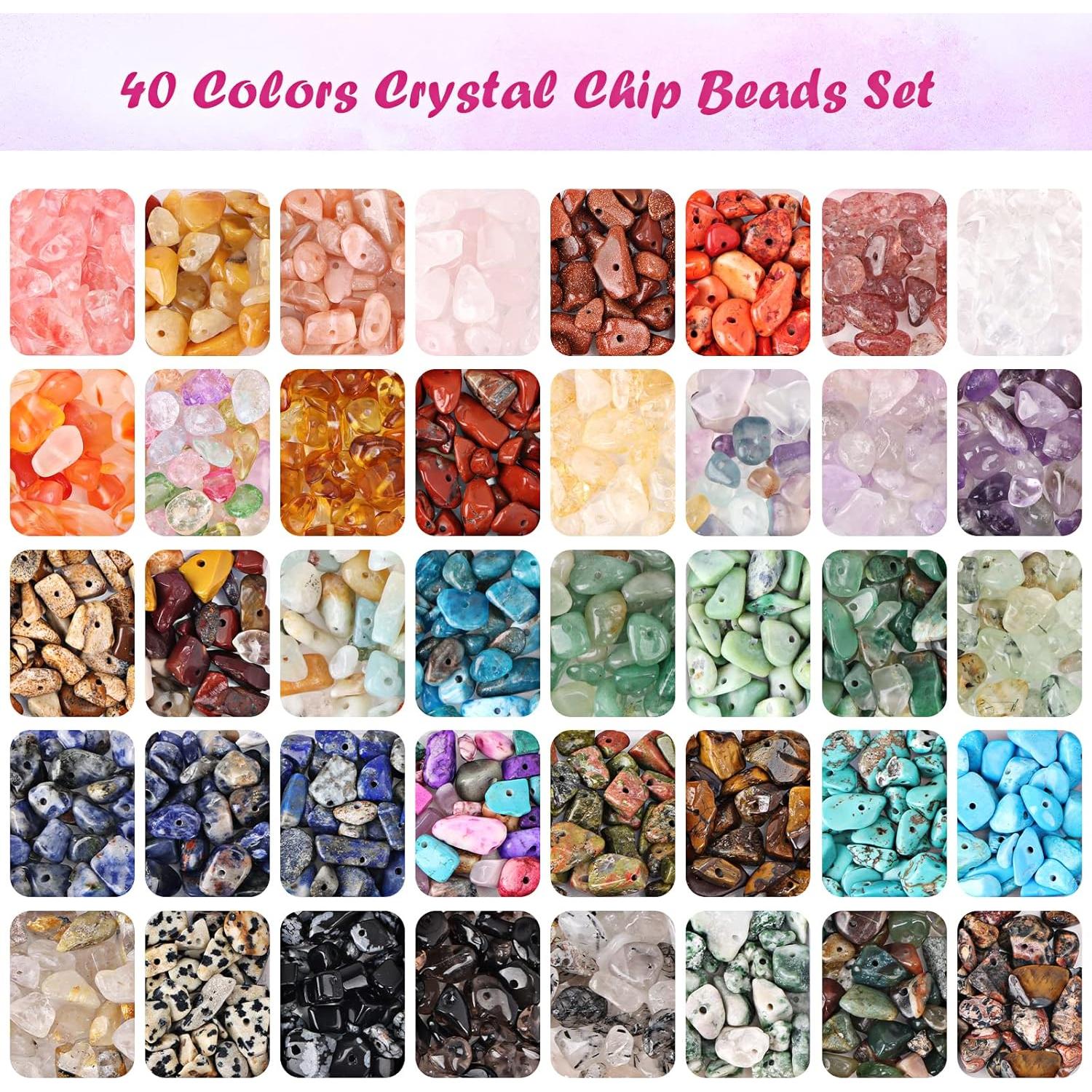 Kit de Fabricación de Anillos QUEFE con 720 Piezas de Cristal