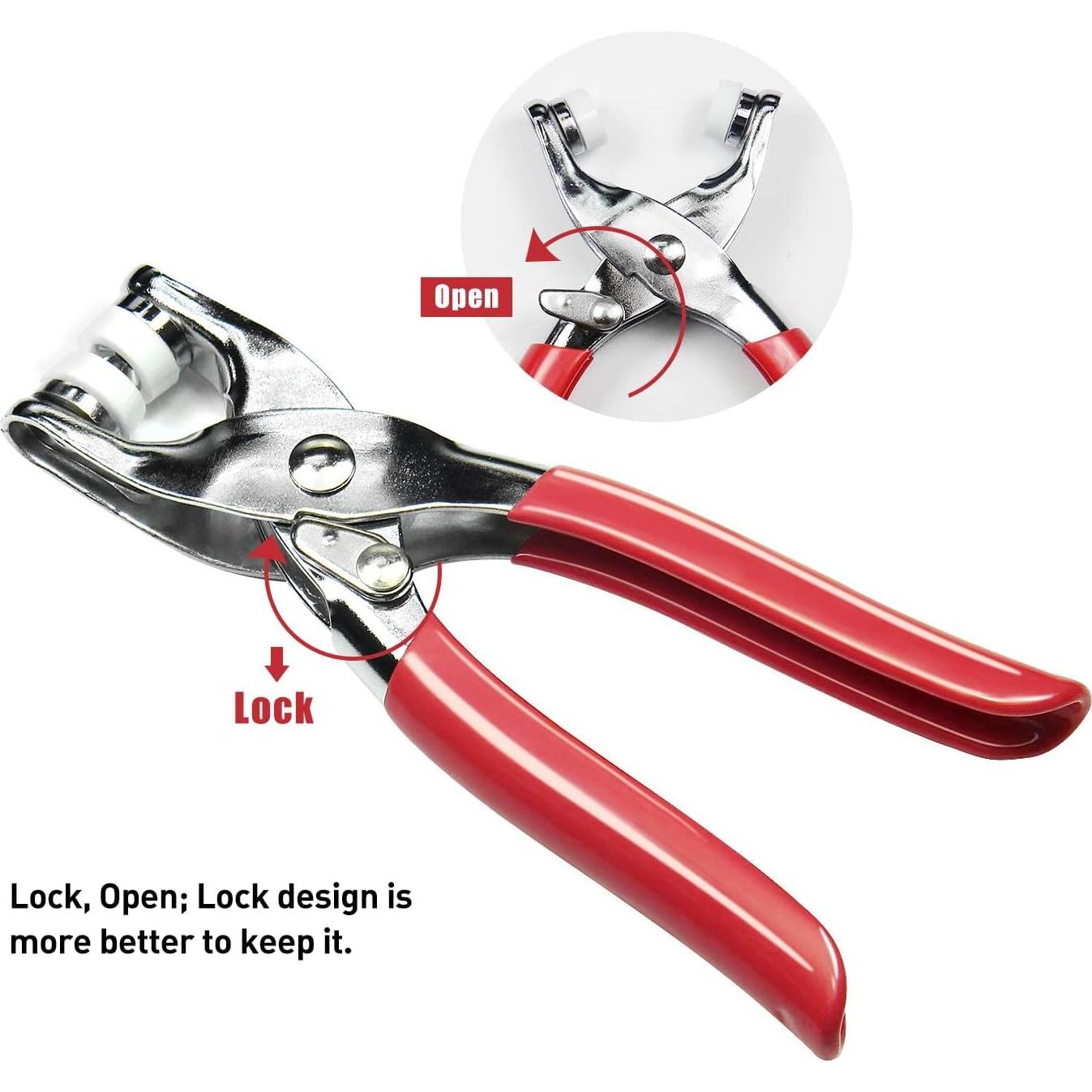 Kit de Botones a Presión 100set CHEPULA 9.5mm 10 Colores