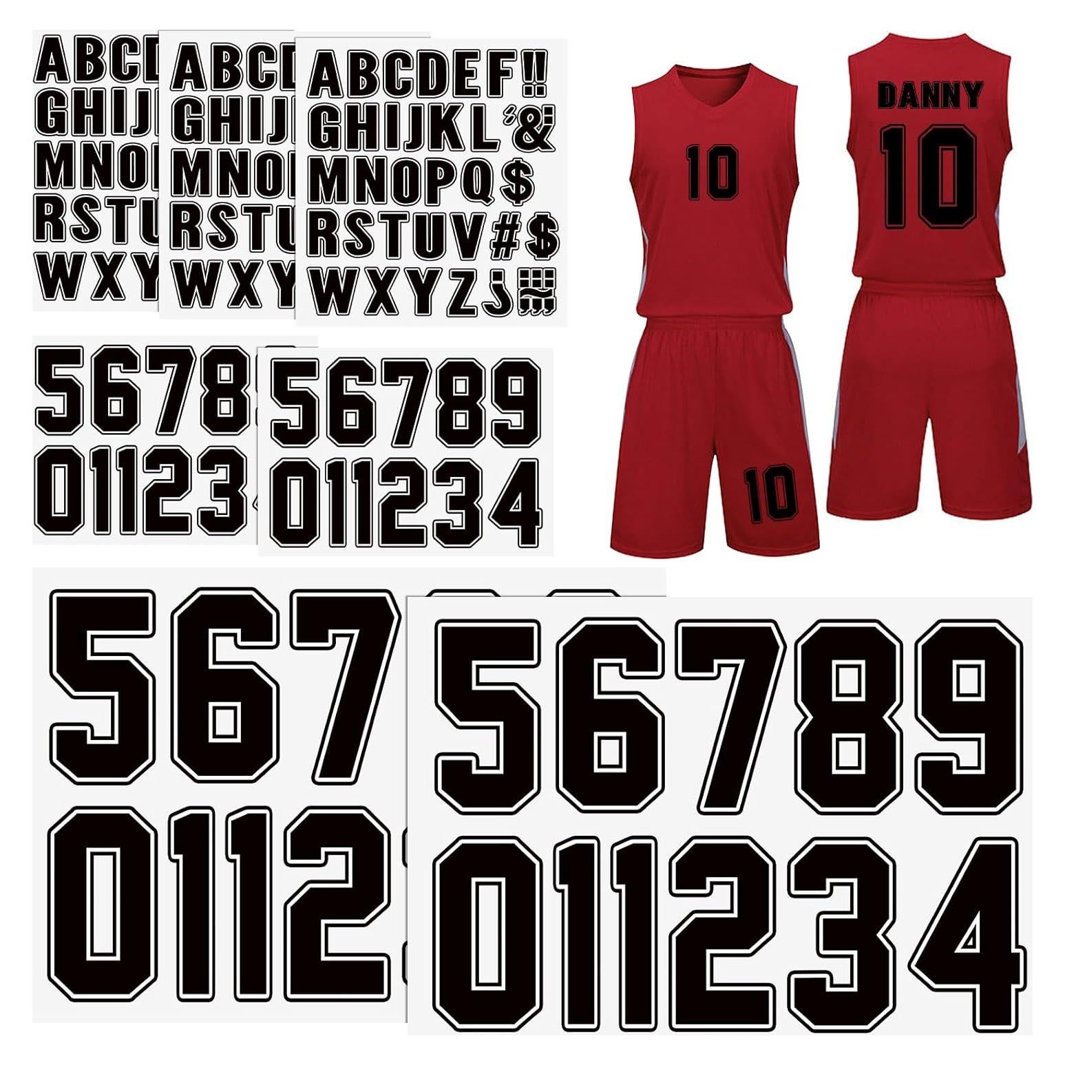 190 Piezas Letras y Números Termoadhesivos Fuutreo 5-20 cm